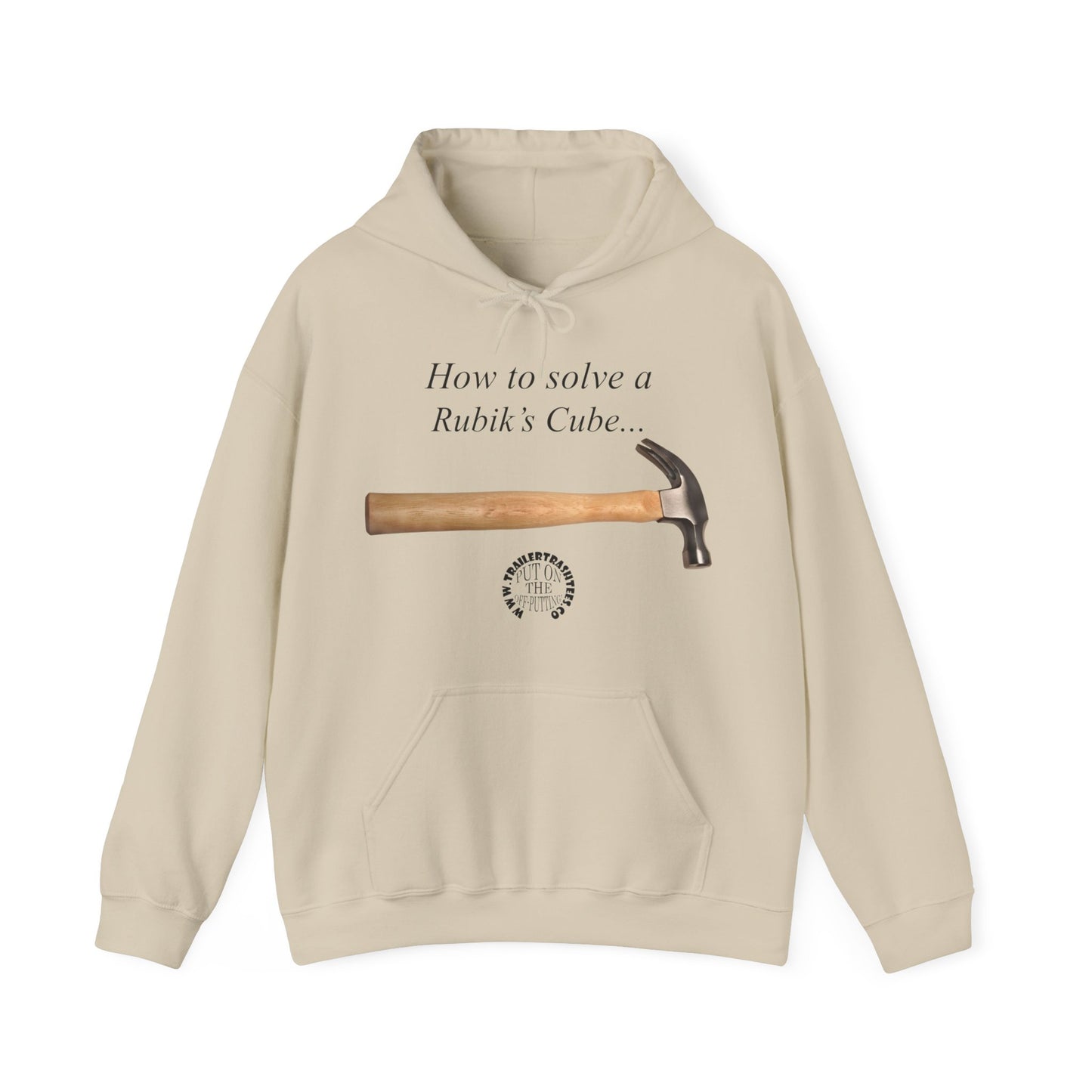 How to Solve a Rubik's Cube Fun Hoodie