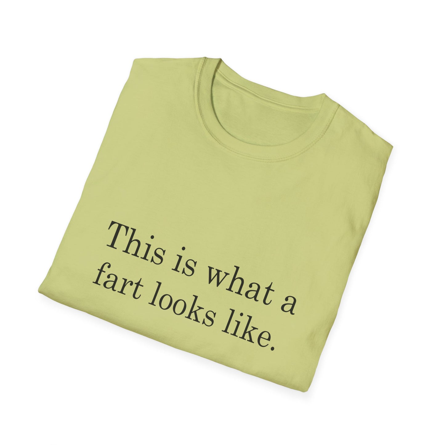 This is what a fart looks like. Fun Tee