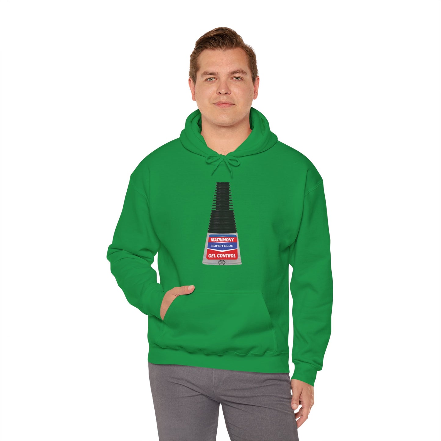 Matrimony Super Glue Fun Hoodie