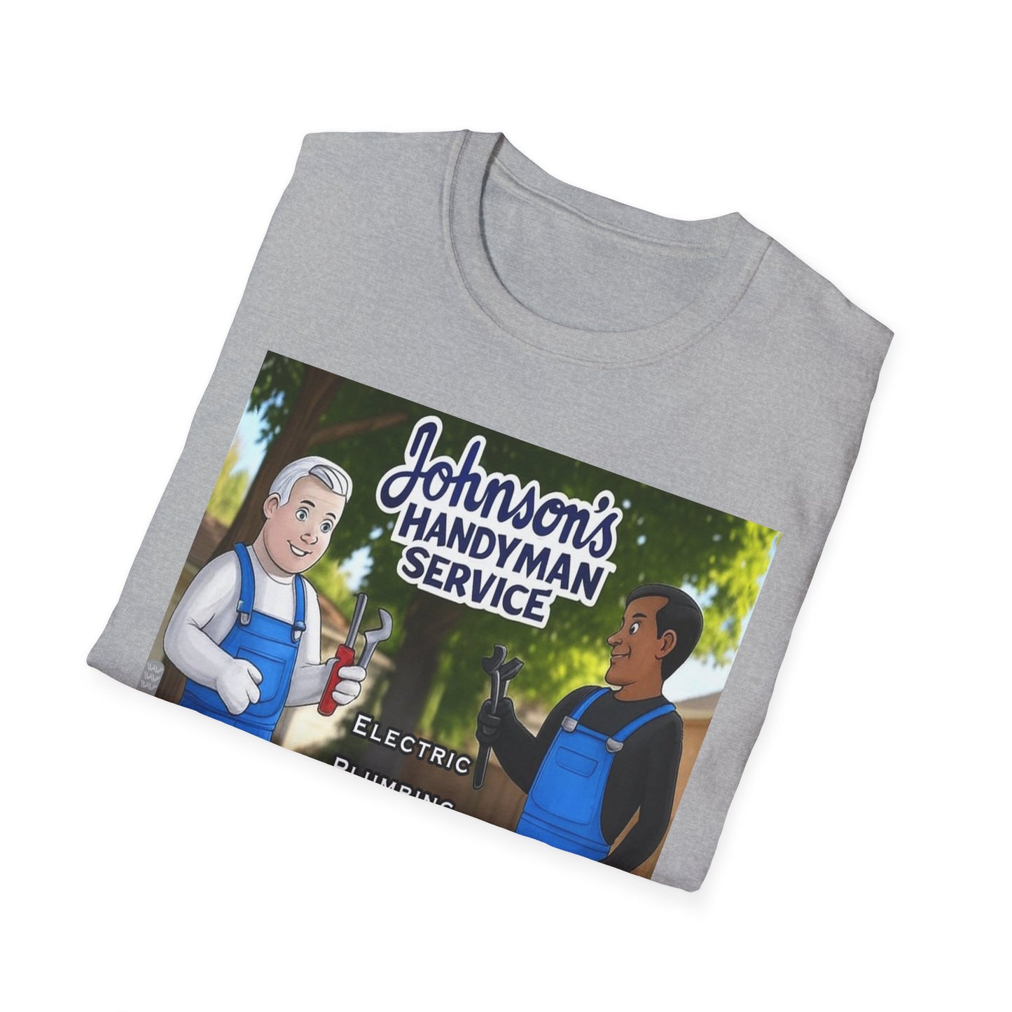 No Handies Handyman Fun Tee