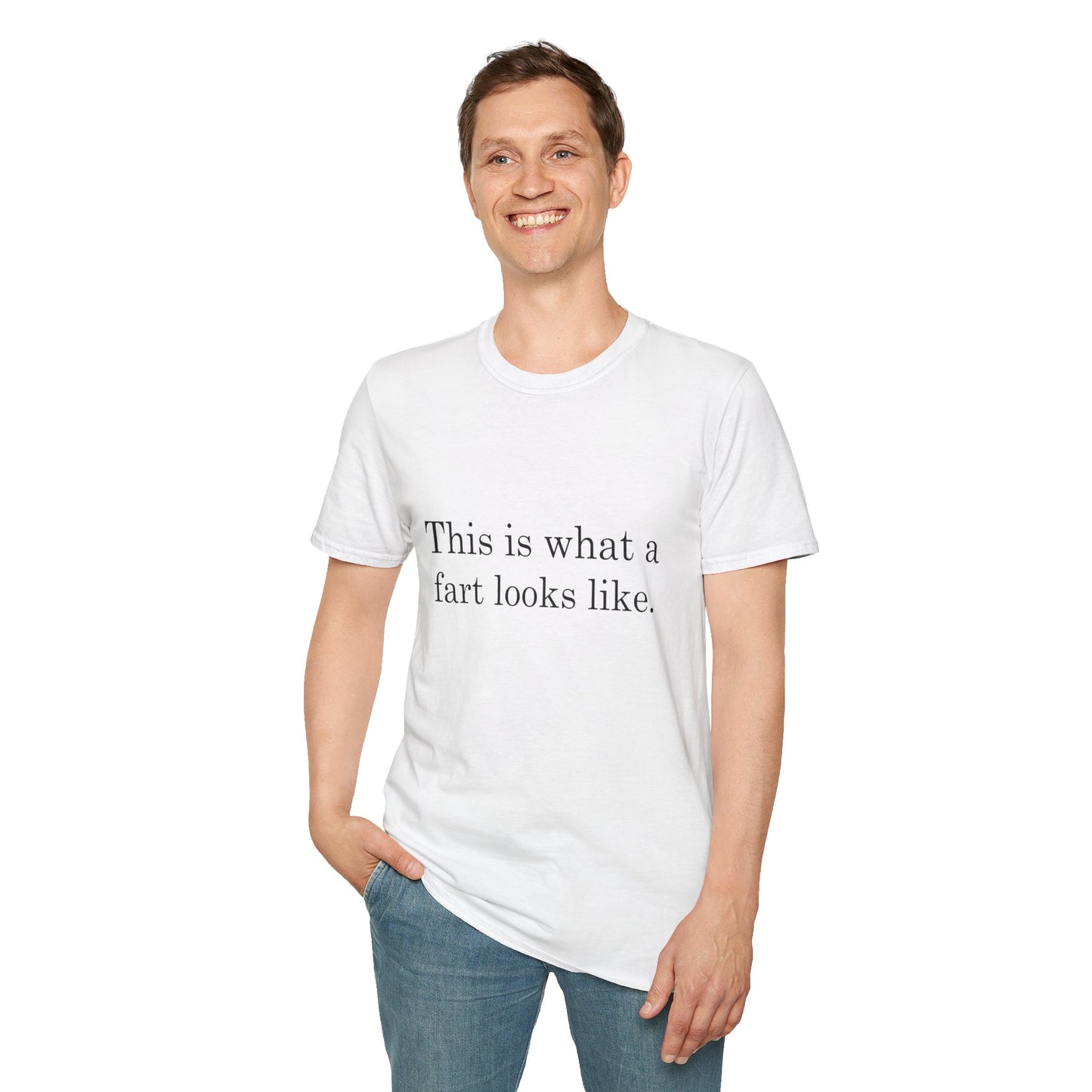 This is what a fart looks like. Fun Tee