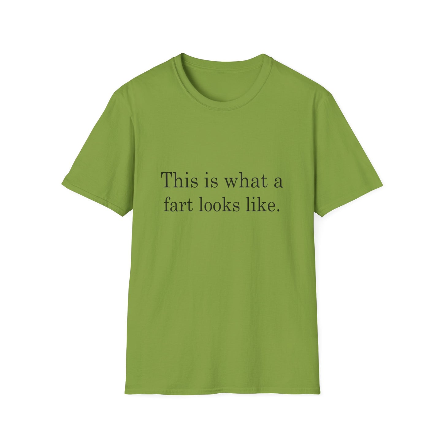 This is what a fart looks like. Fun Tee