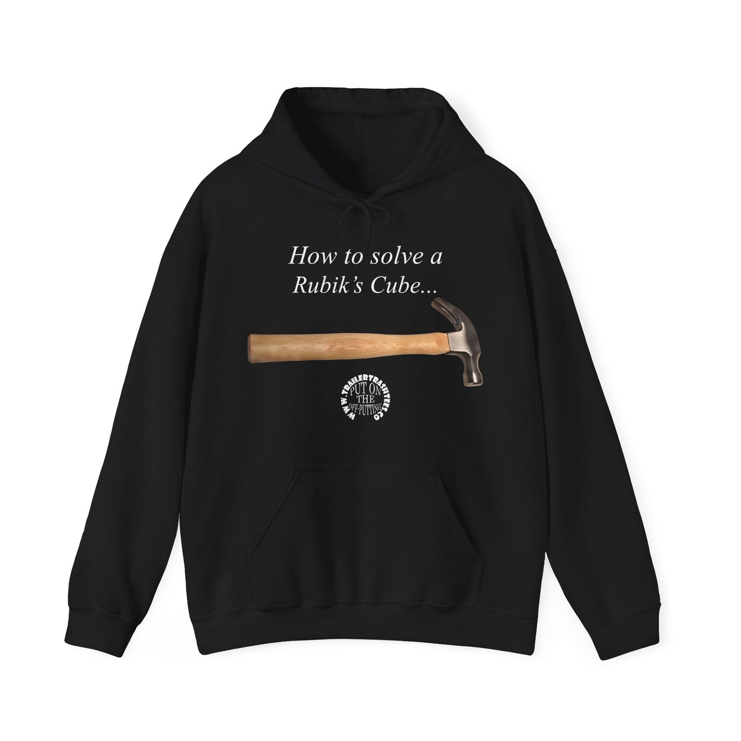 How to Solve a Rubik's Cube Fun Hoodie
