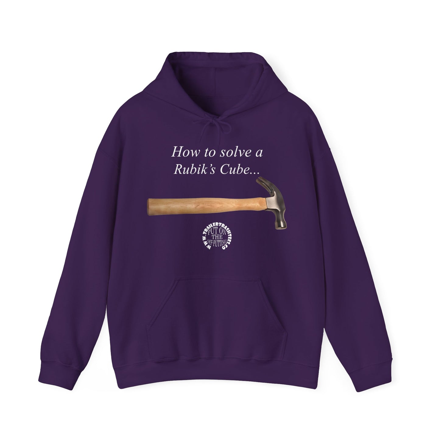 How to Solve a Rubik's Cube Fun Hoodie