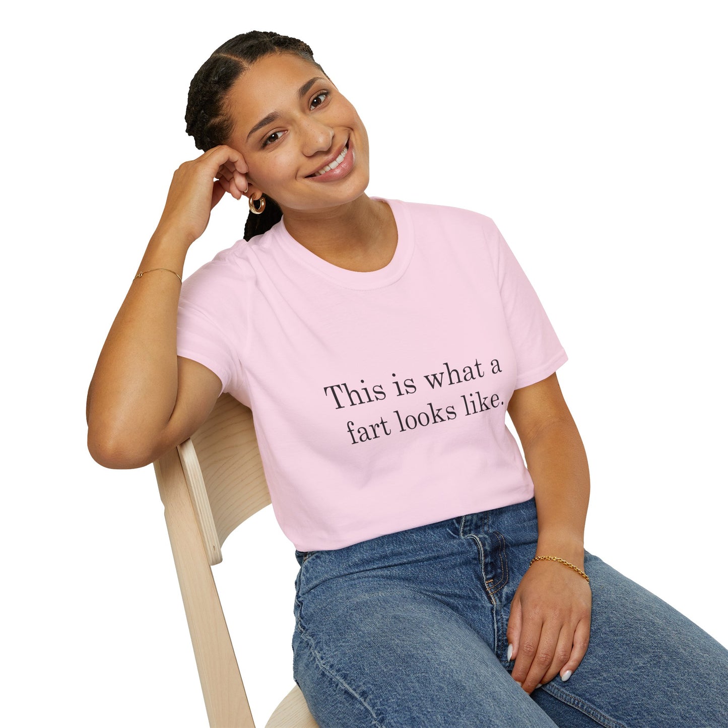 This is what a fart looks like. Fun Tee