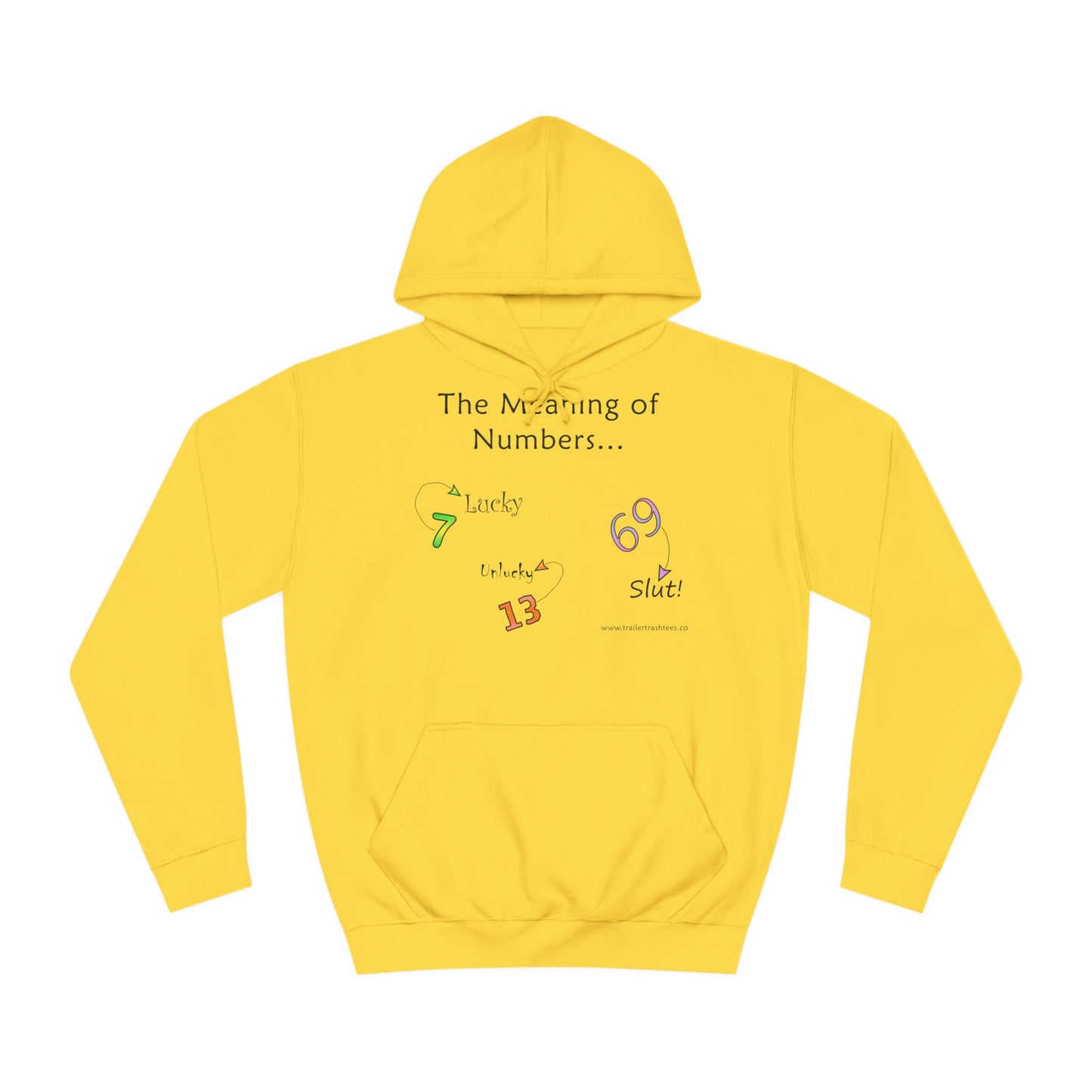 The Meaning of Numbers Fun Hoodie