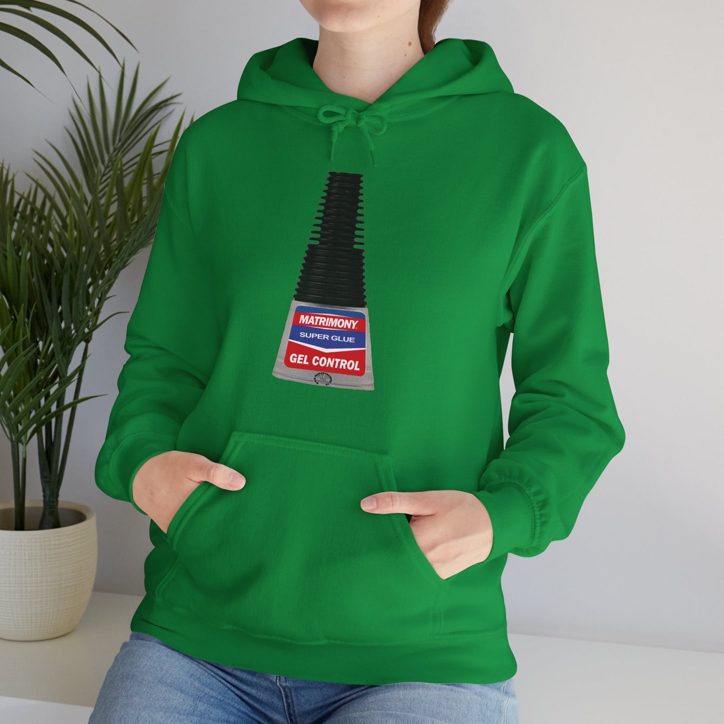 Matrimony Super Glue Fun Hoodie