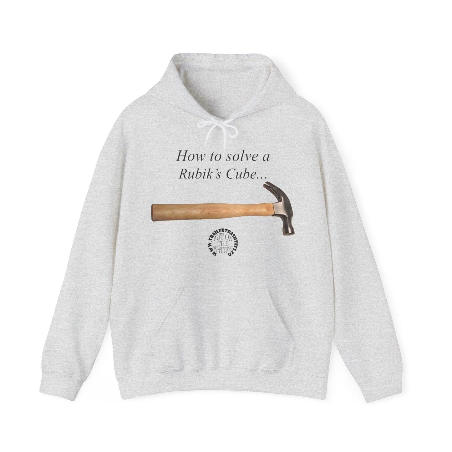 How to Solve a Rubik's Cube Fun Hoodie