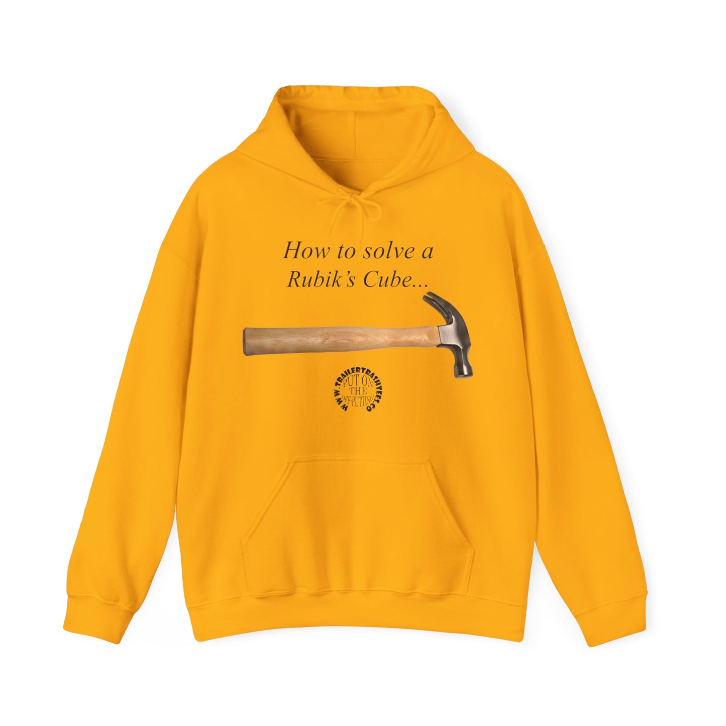How to Solve a Rubik's Cube Fun Hoodie