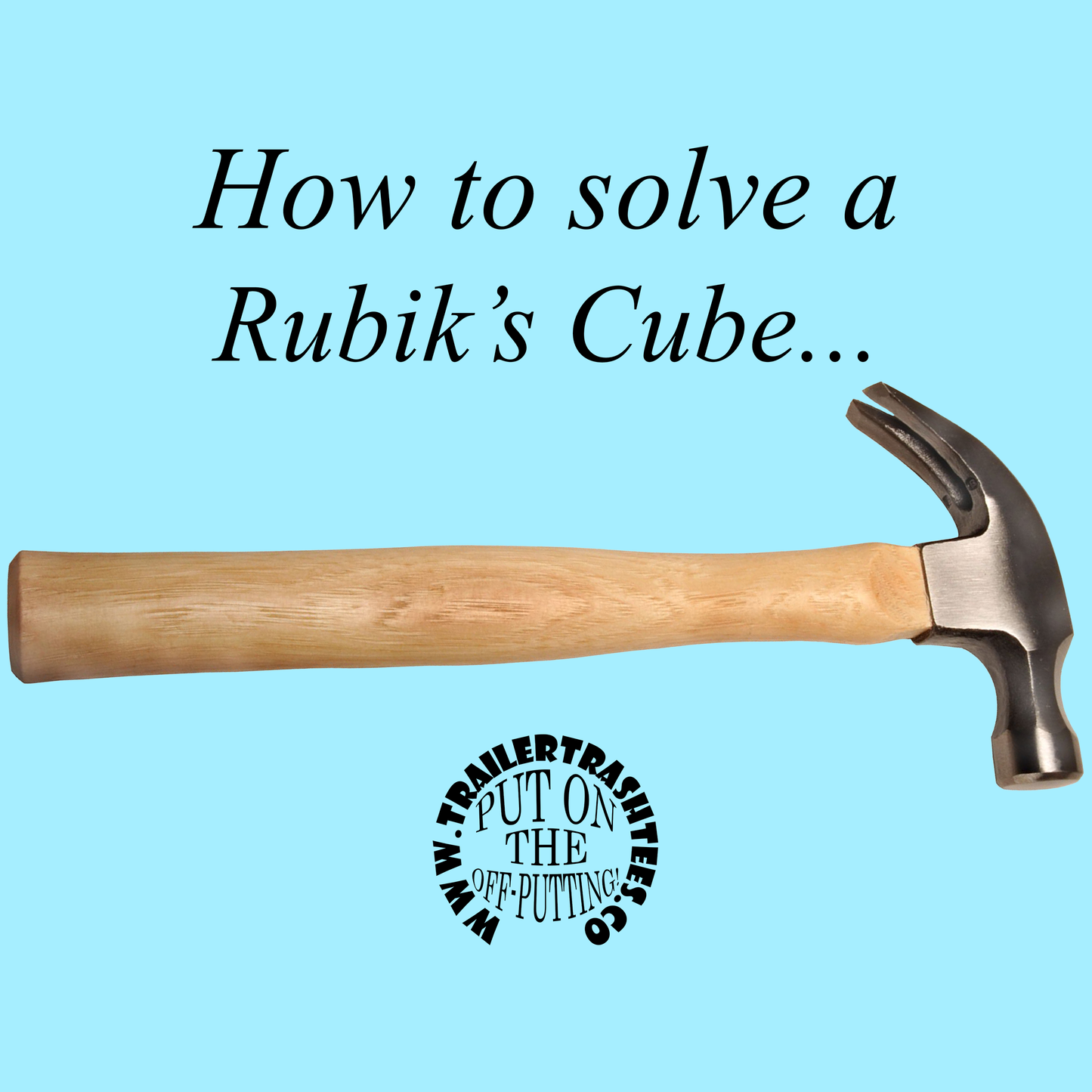 How to Solve a Rubik's Cube Fun Hoodie