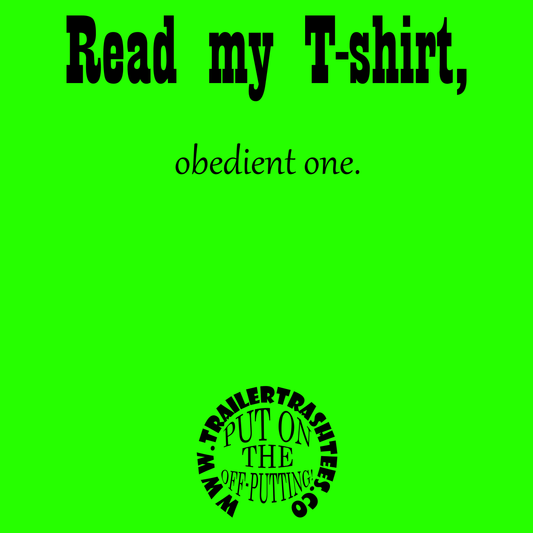 Read my T-shirt Unisex T-shirt