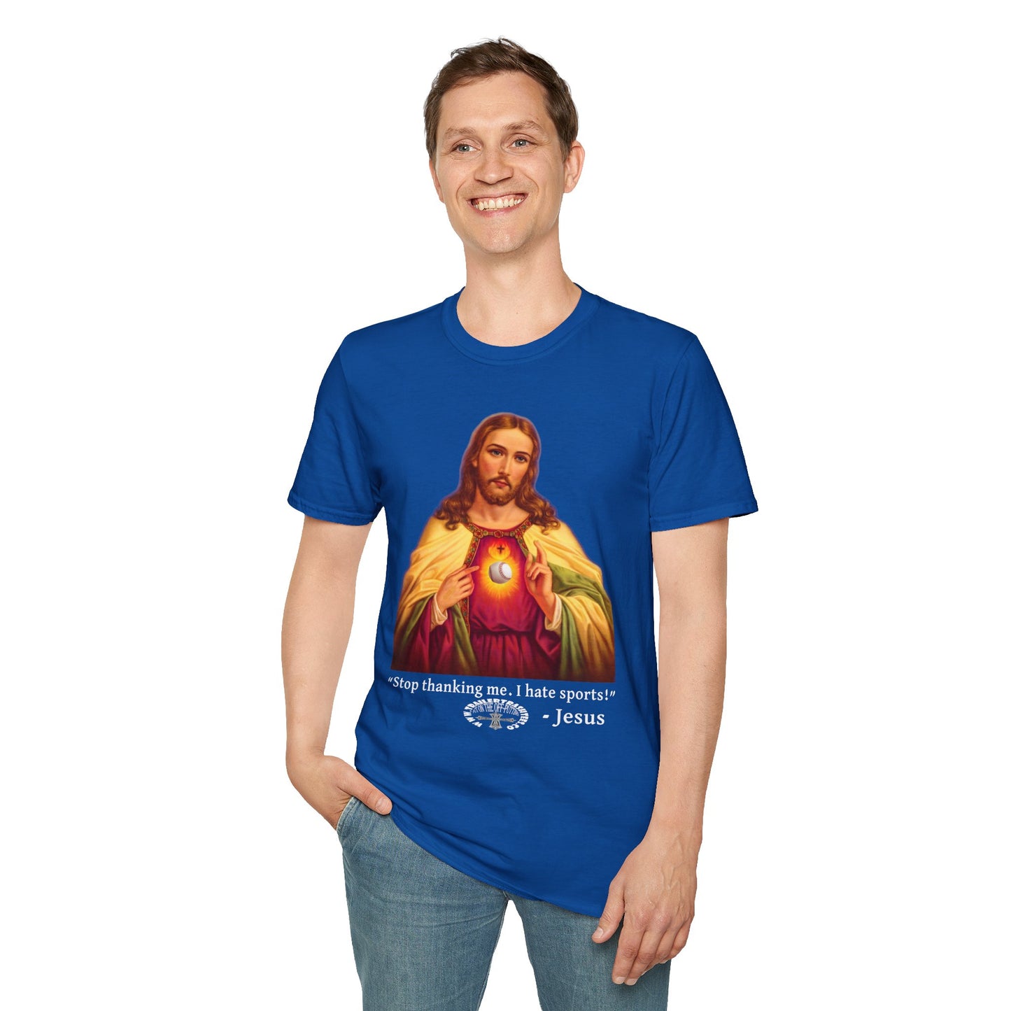 Stop Thanking Me Jesus Fun Tee