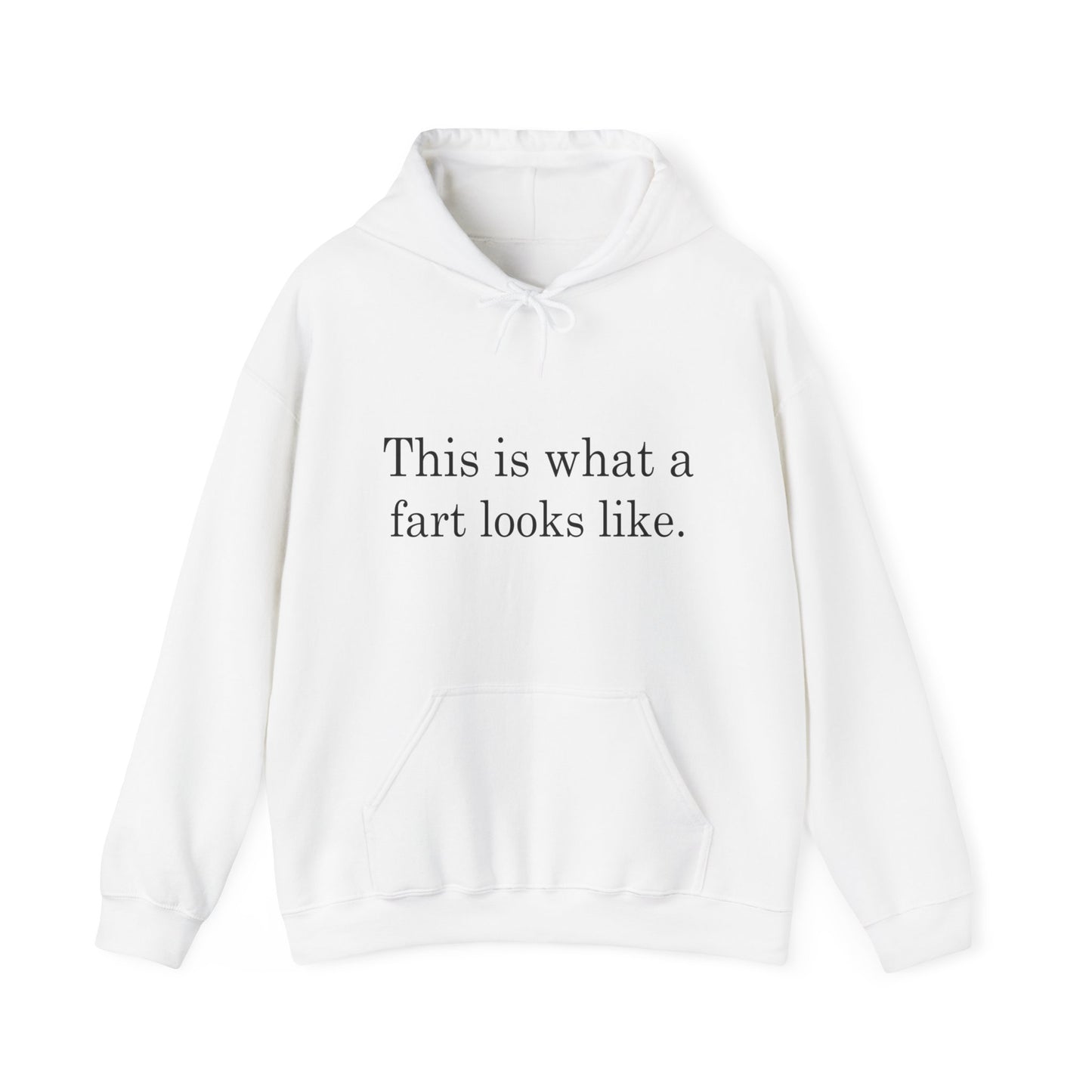 This is what a fart looks like Unisex Heavy Blend™ Hooded Sweatshirt