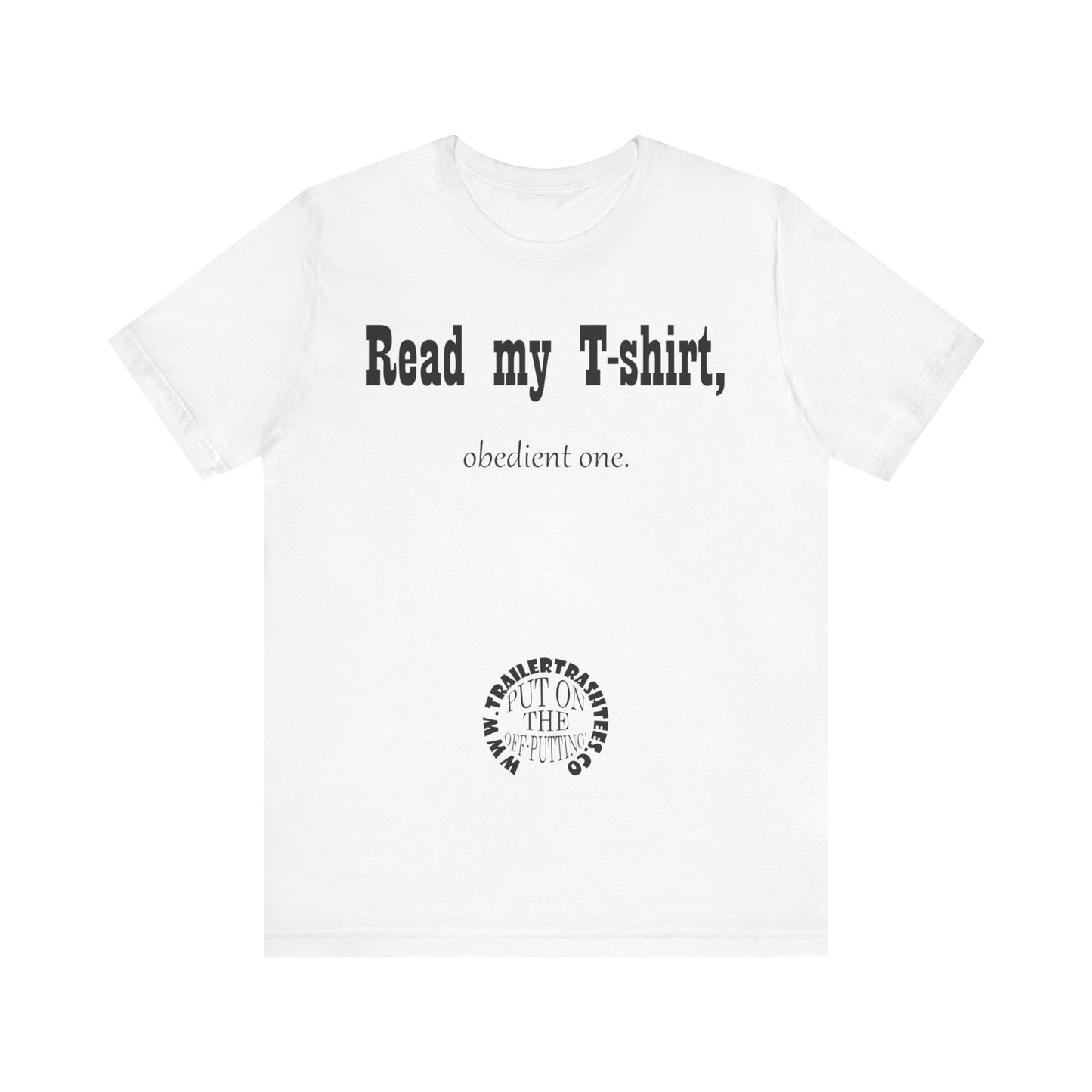 Read my T-shirt Unisex T-shirt