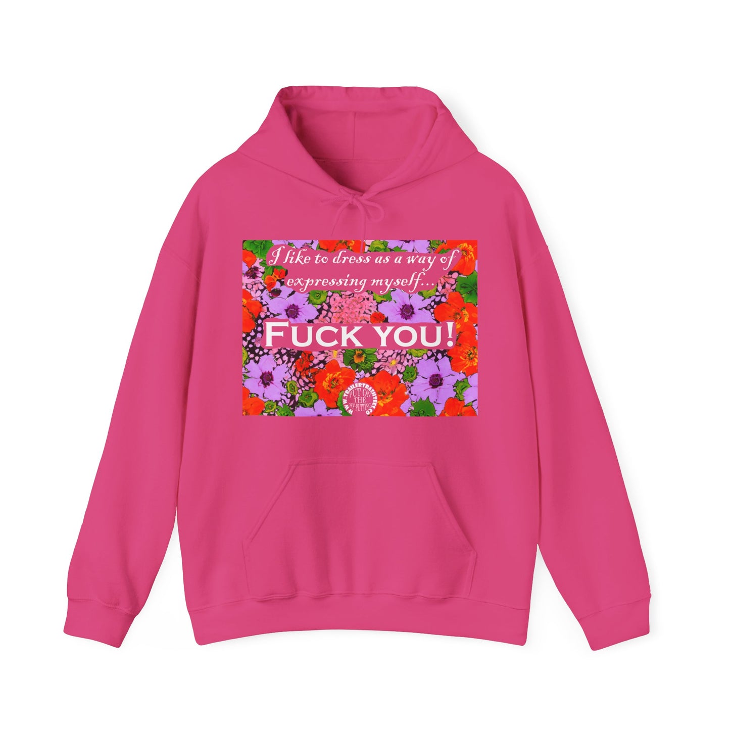 F...ing Express Yourself! Unisex Heavy Blend™ Hooded Sweatshirt