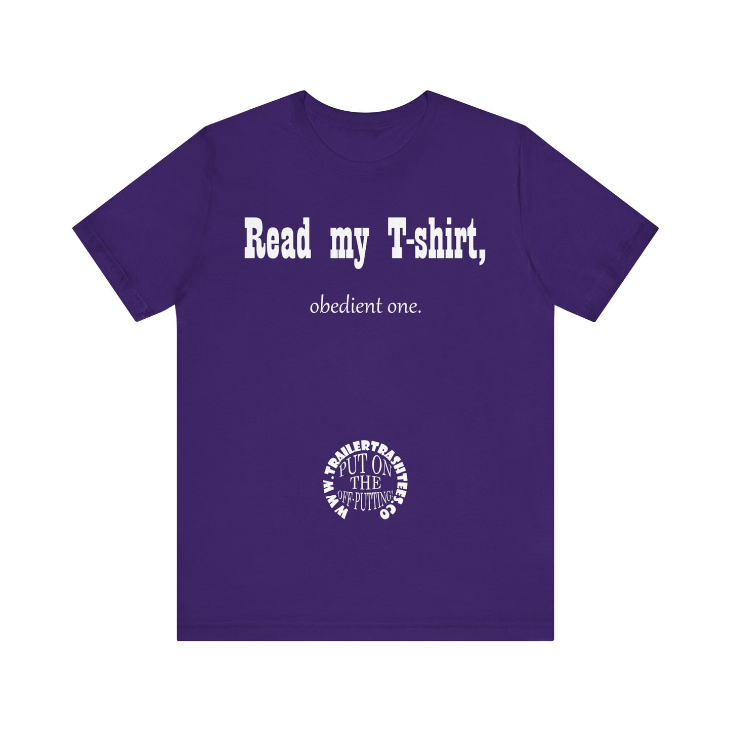 Read my T-shirt Unisex T-shirt