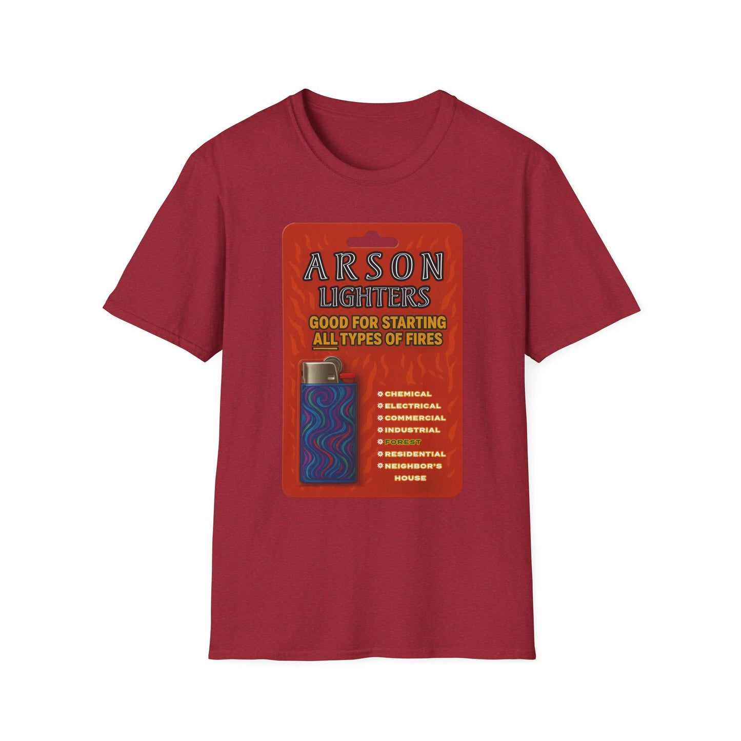 Arson Lighters Fun Tee