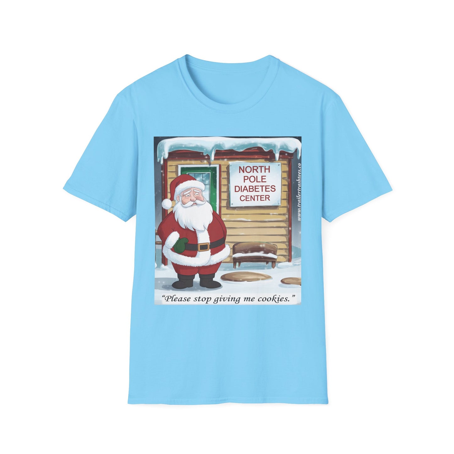 Santa's Got Diabetes Fun Tee