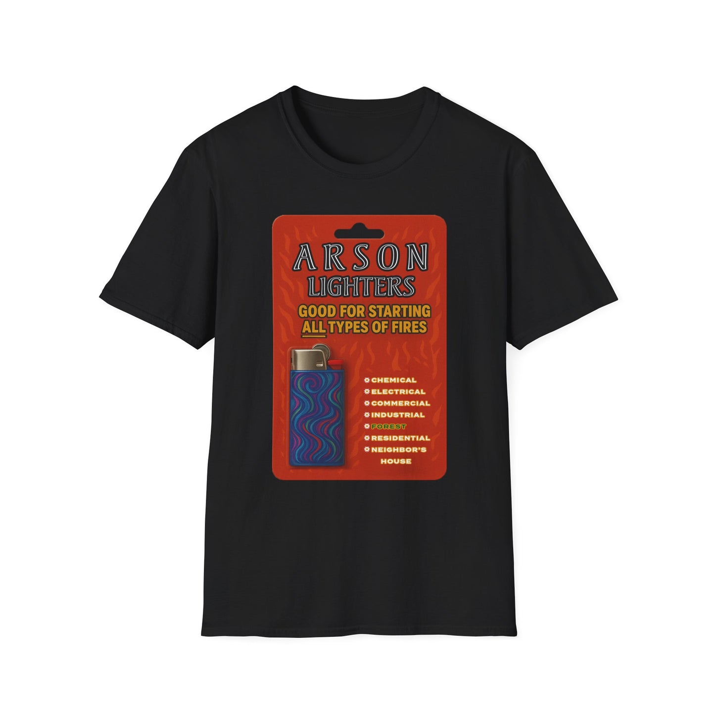 Arson Lighters Fun Tee
