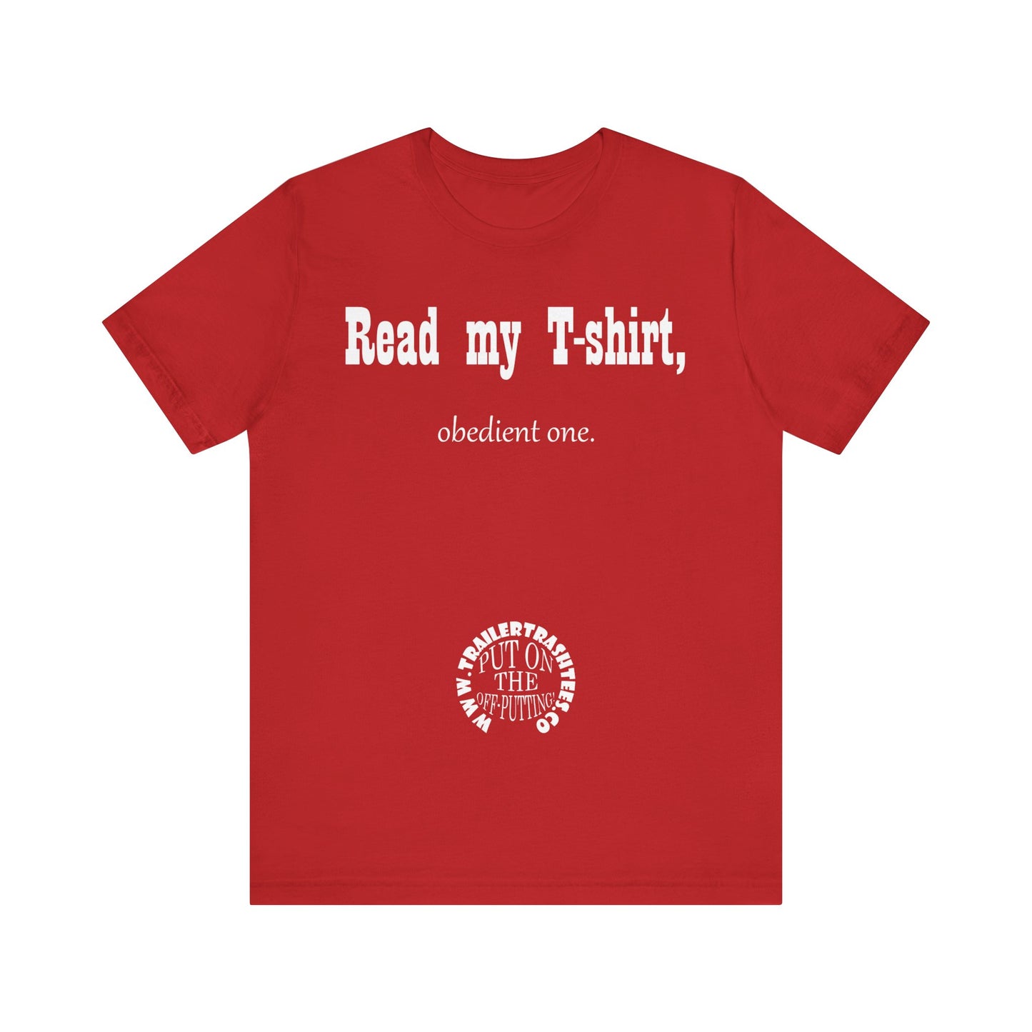 Read my T-shirt Unisex T-shirt