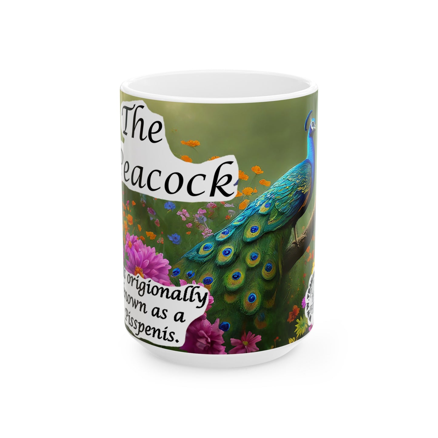 Original Peacock Fun Mug