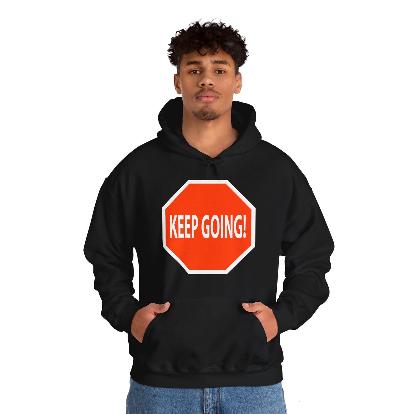 Keep Going Unisex Heavy Blend™ Hooded Sweatshirt