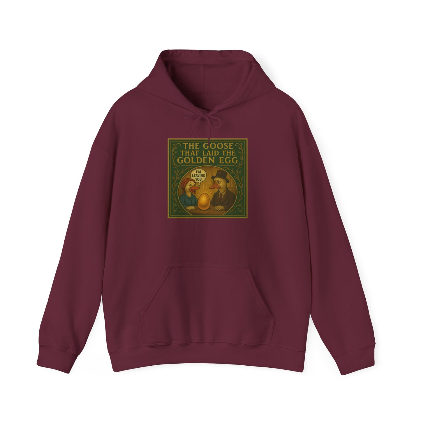 Golden Egg Goose Fun Hoodie