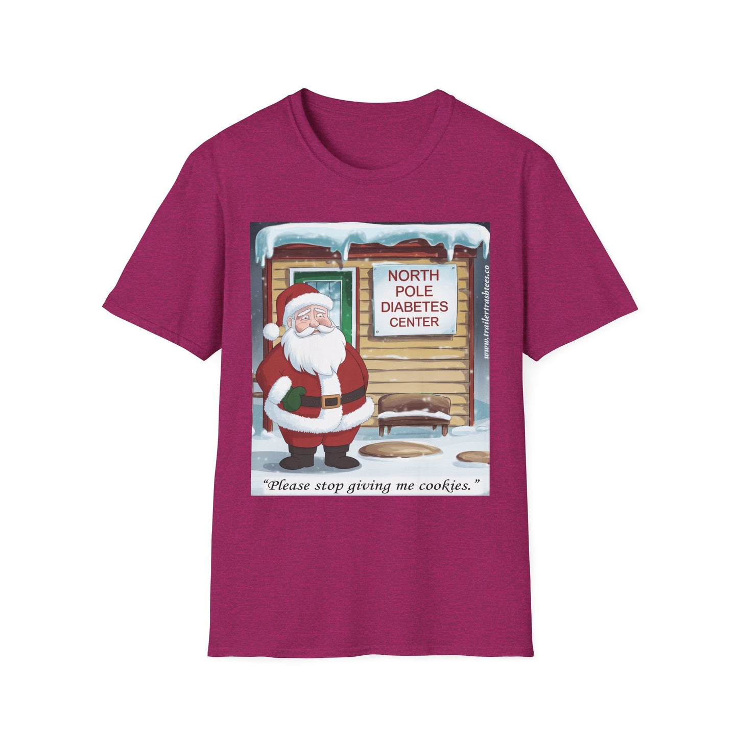 Santa's Got Diabetes Fun Tee