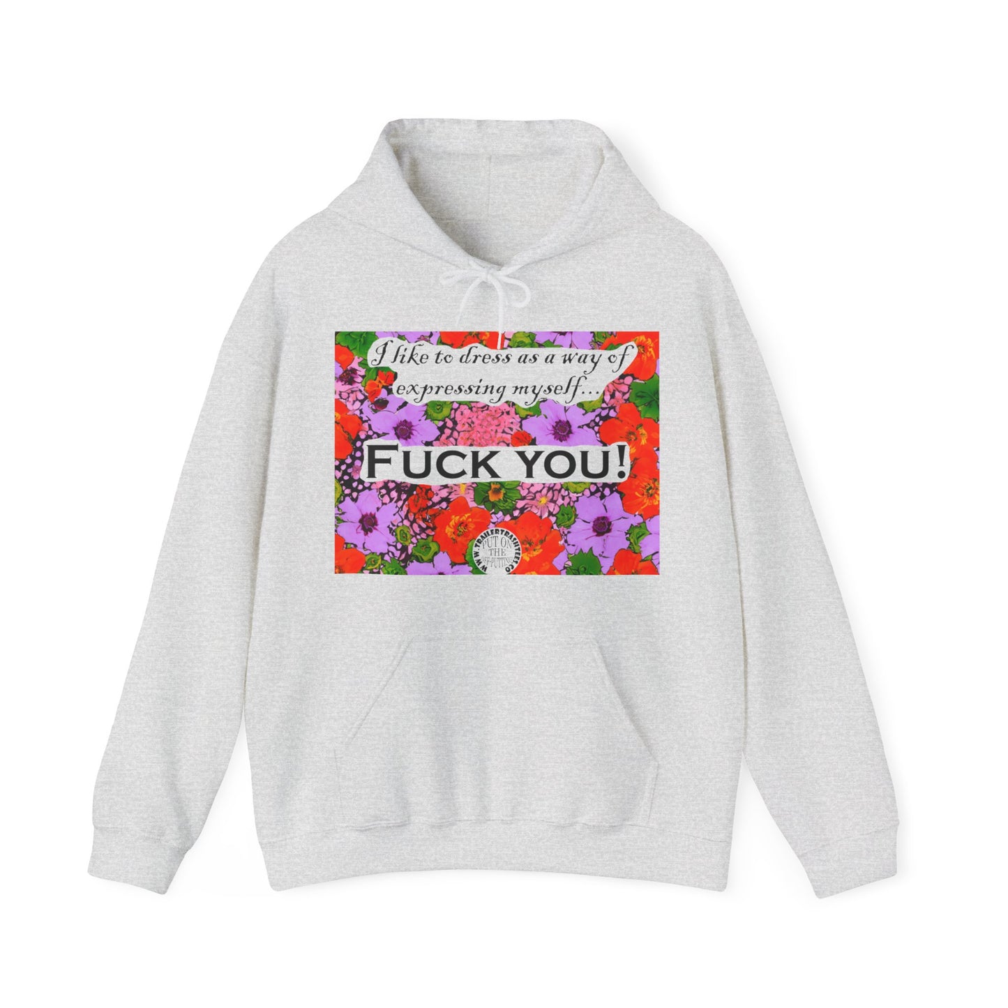 F...ing Express Yourself! Unisex Heavy Blend™ Hooded Sweatshirt