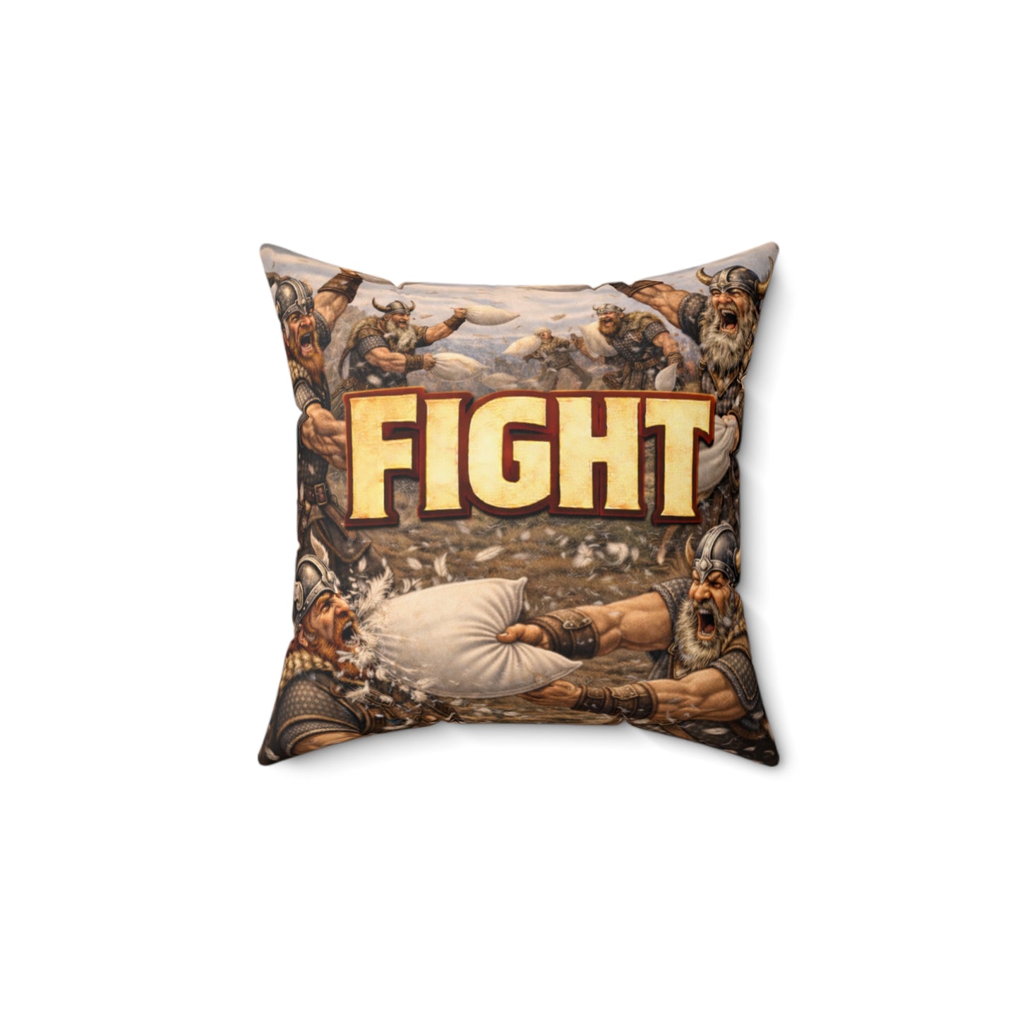 Northerner's Naptime Fight Pillow