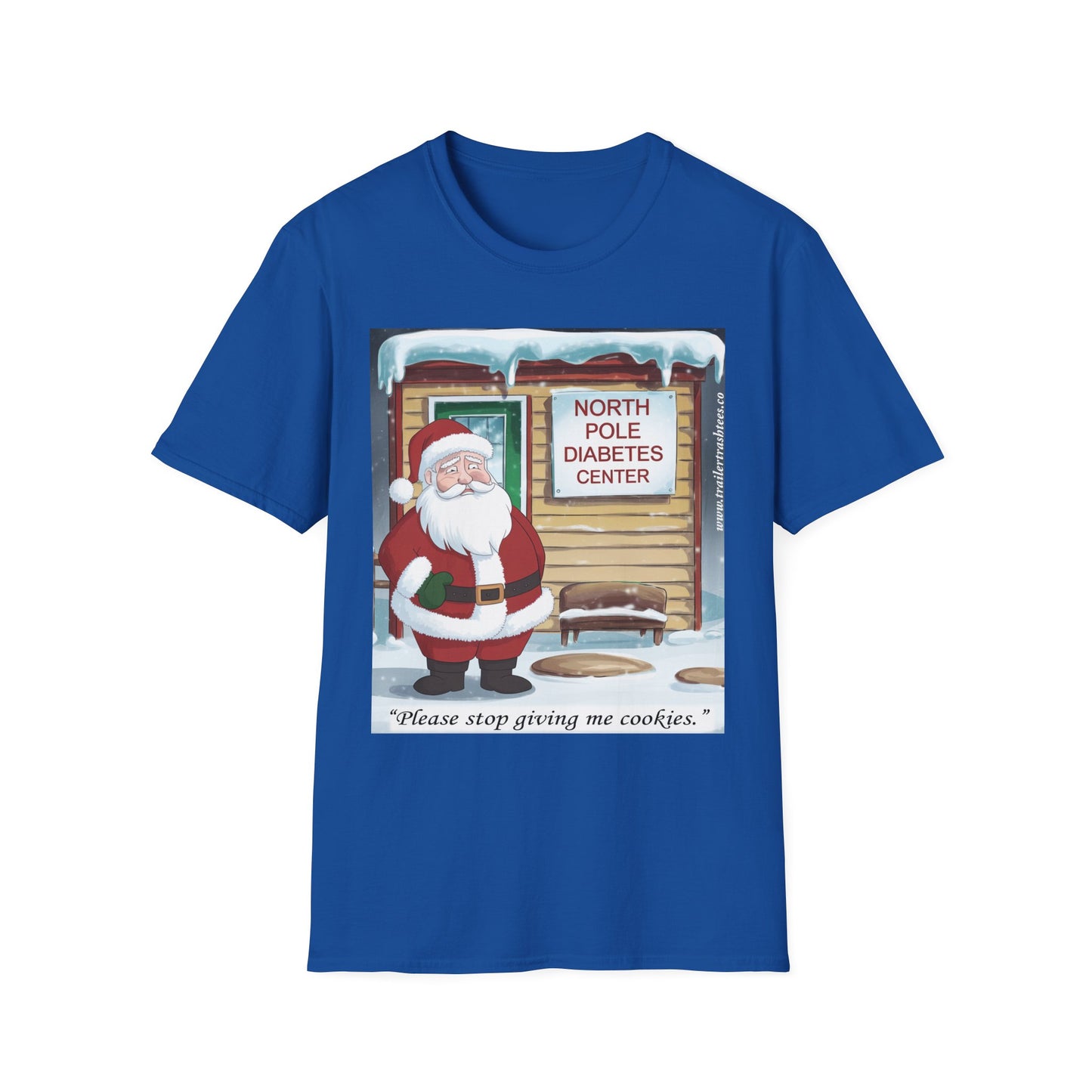 Santa's Got Diabetes Fun Tee