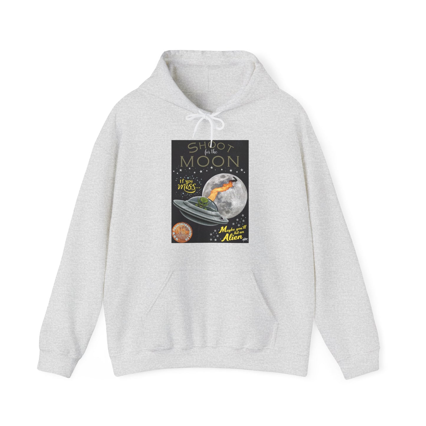 Shoot an Extraterrestrial Unisex Heavy Blend™ Hooded Sweatshirt