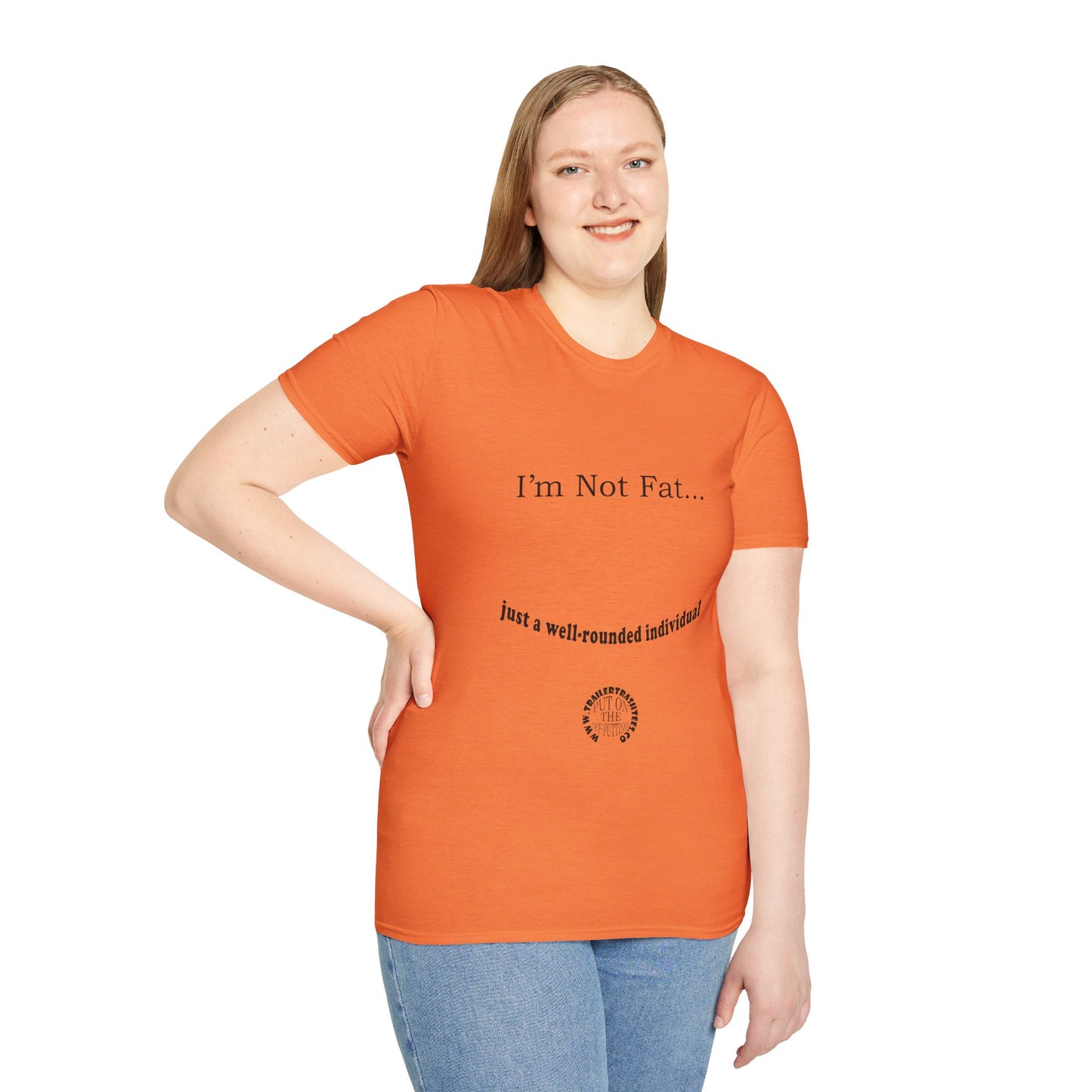 Not Fat Well-rounded Fun Tee