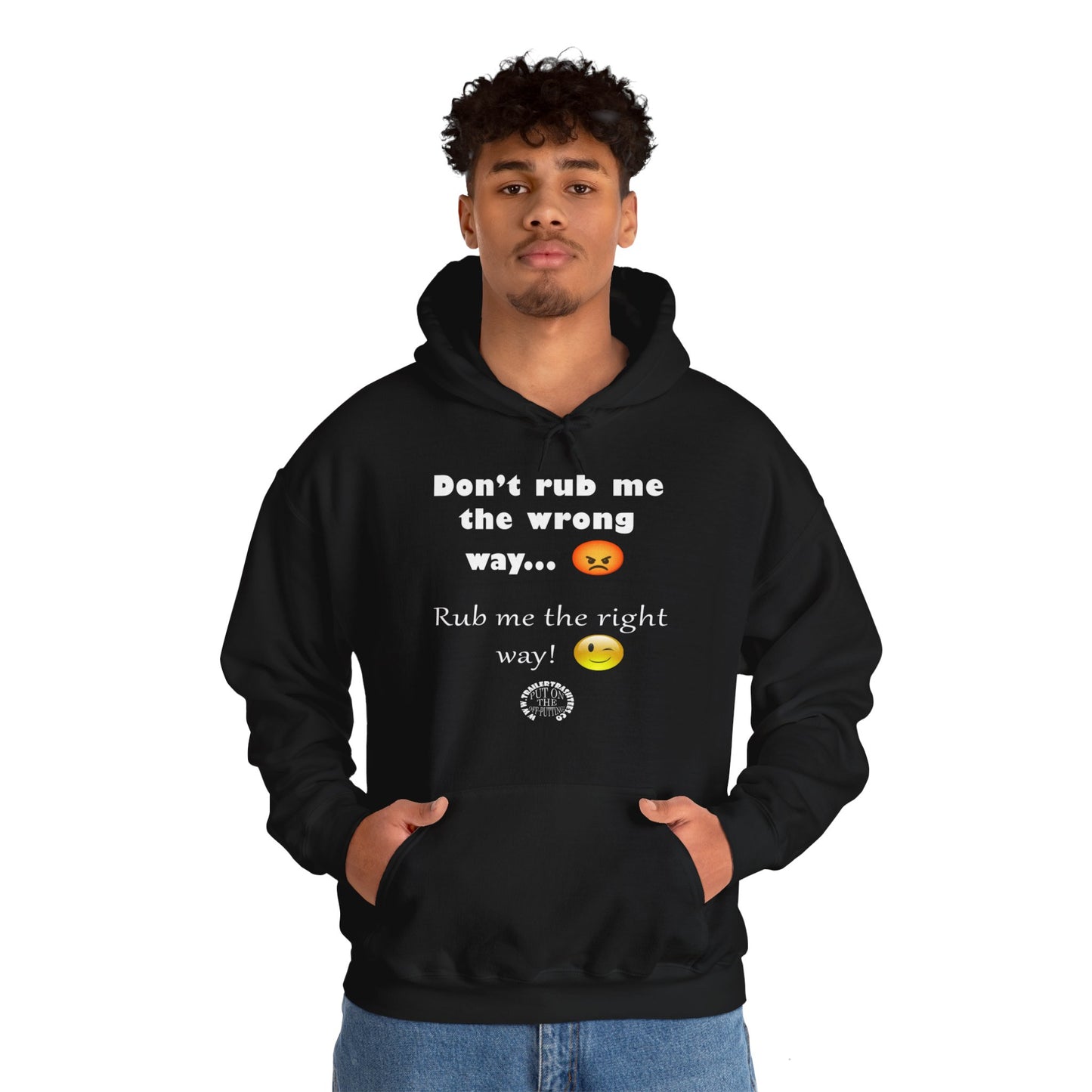 Rub Me Unisex Heavy Blend™ Hooded Sweatshirt