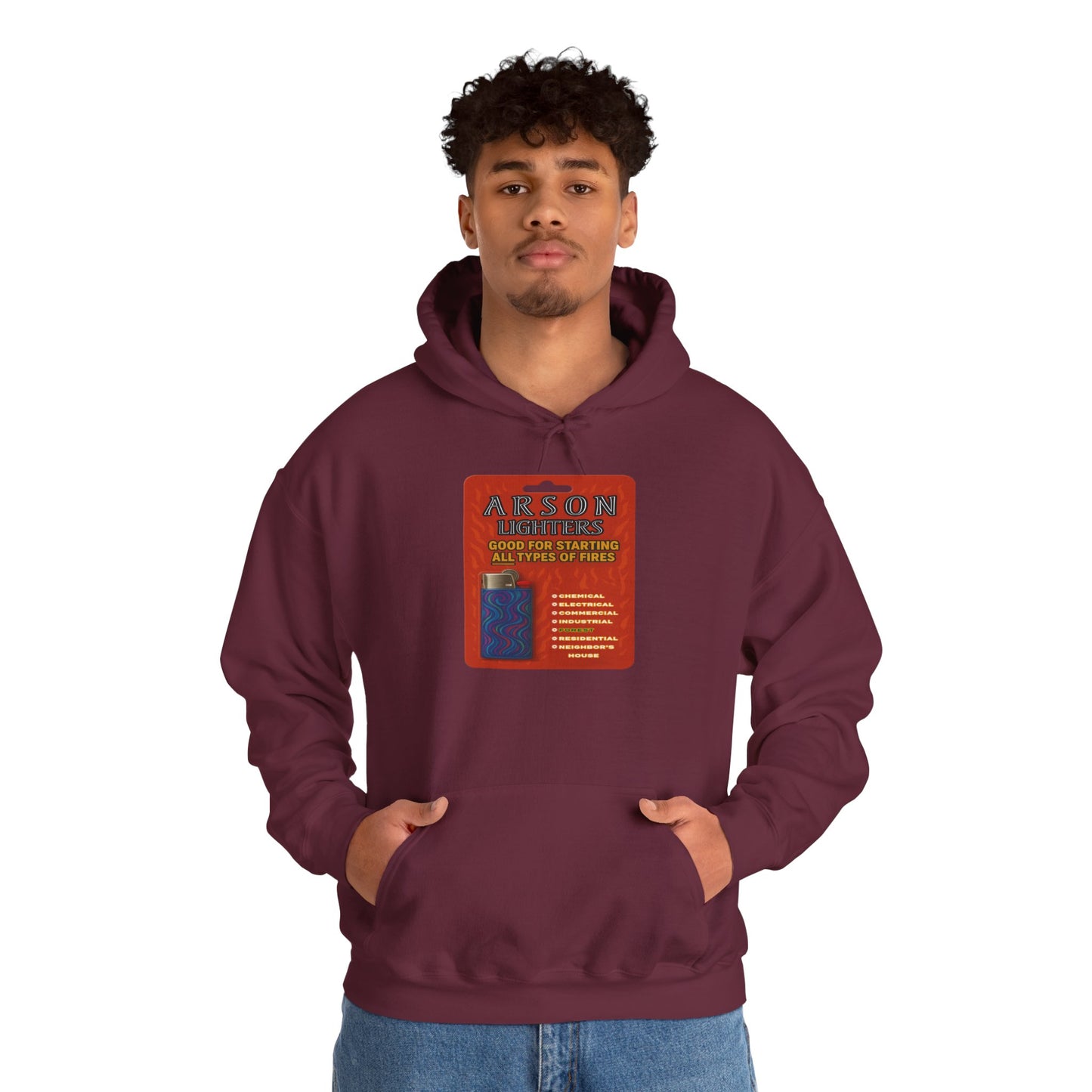 Arson Lighters Fun Hoodie