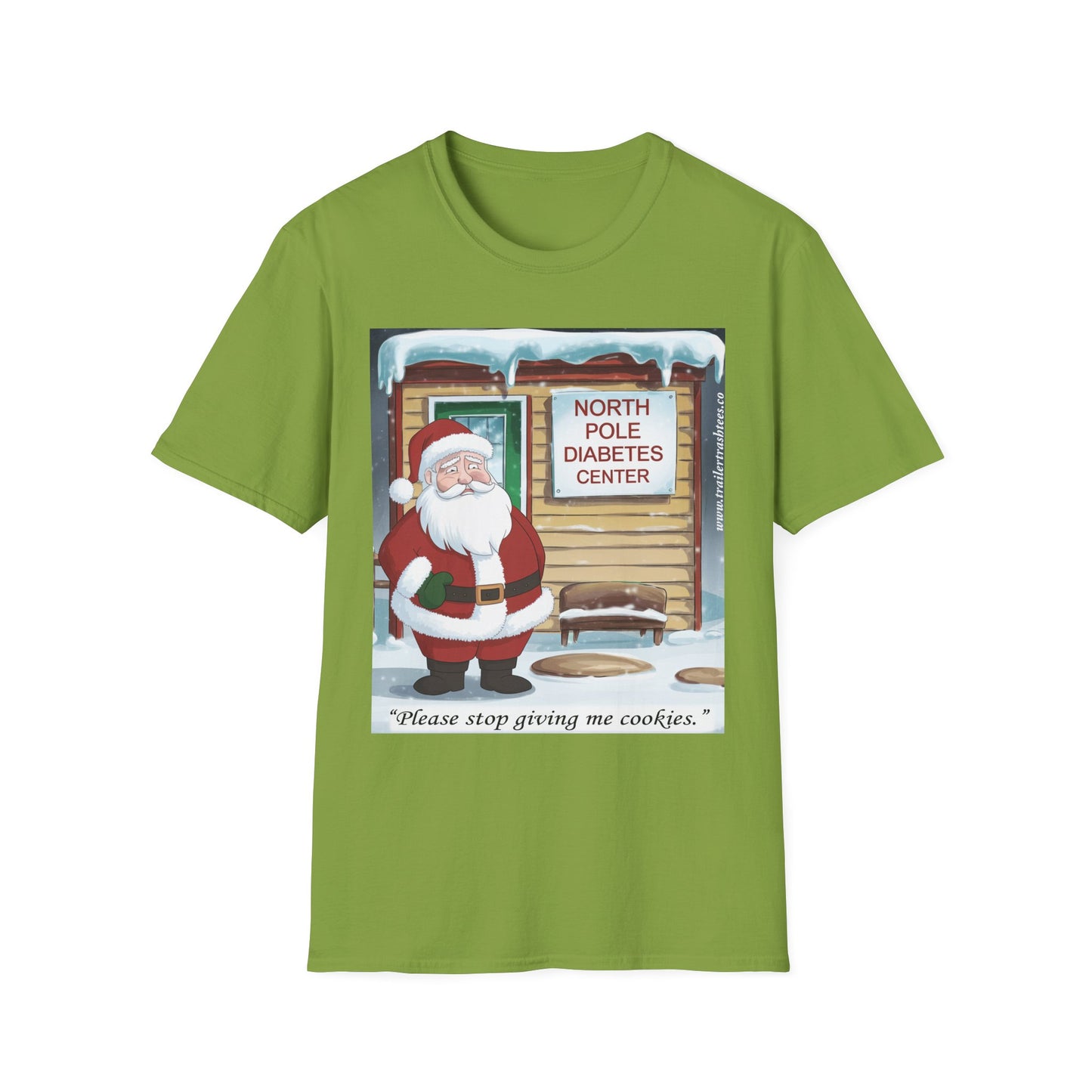 Santa's Got Diabetes Fun Tee