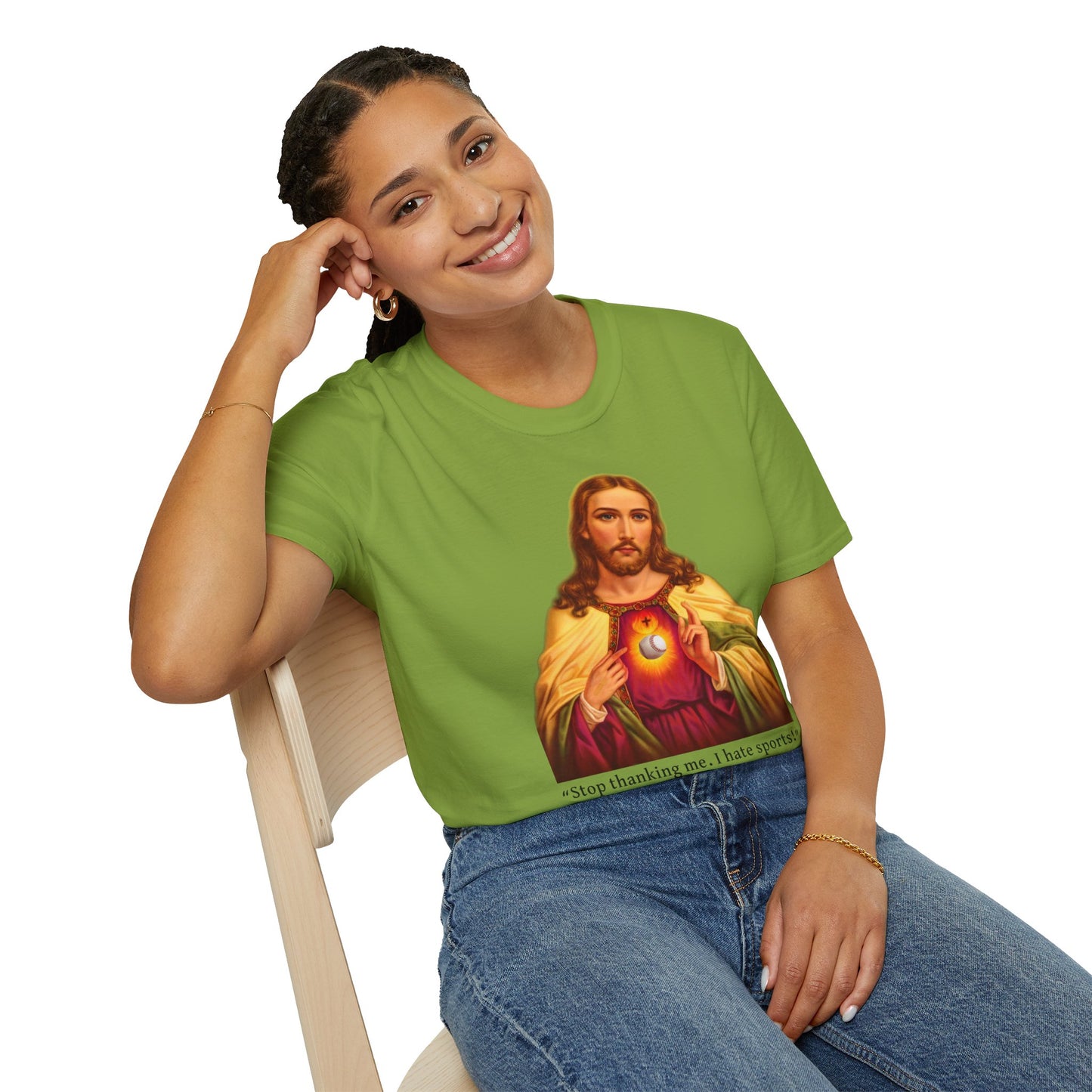 Stop Thanking Me Jesus Fun Tee