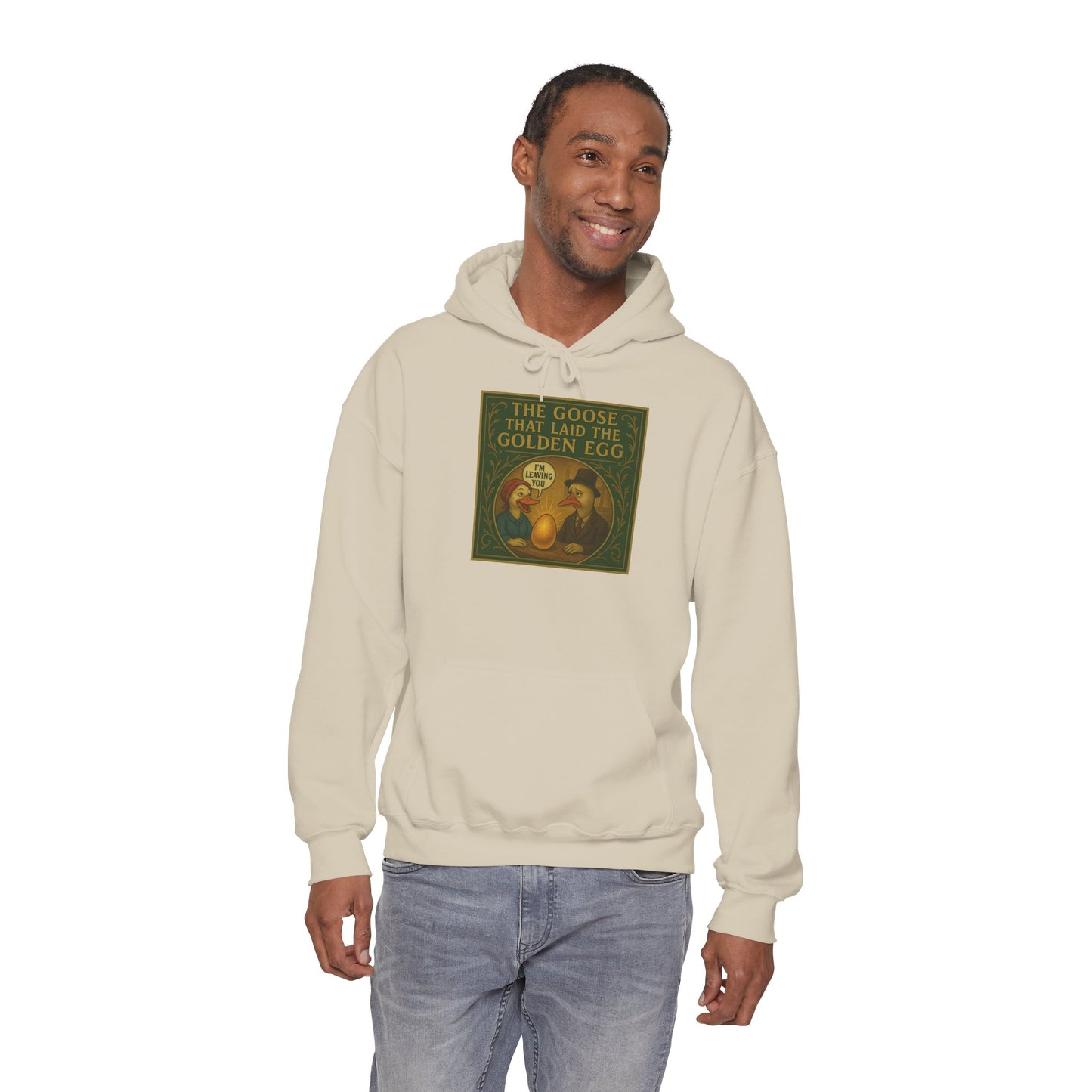 Golden Egg Goose Fun Hoodie