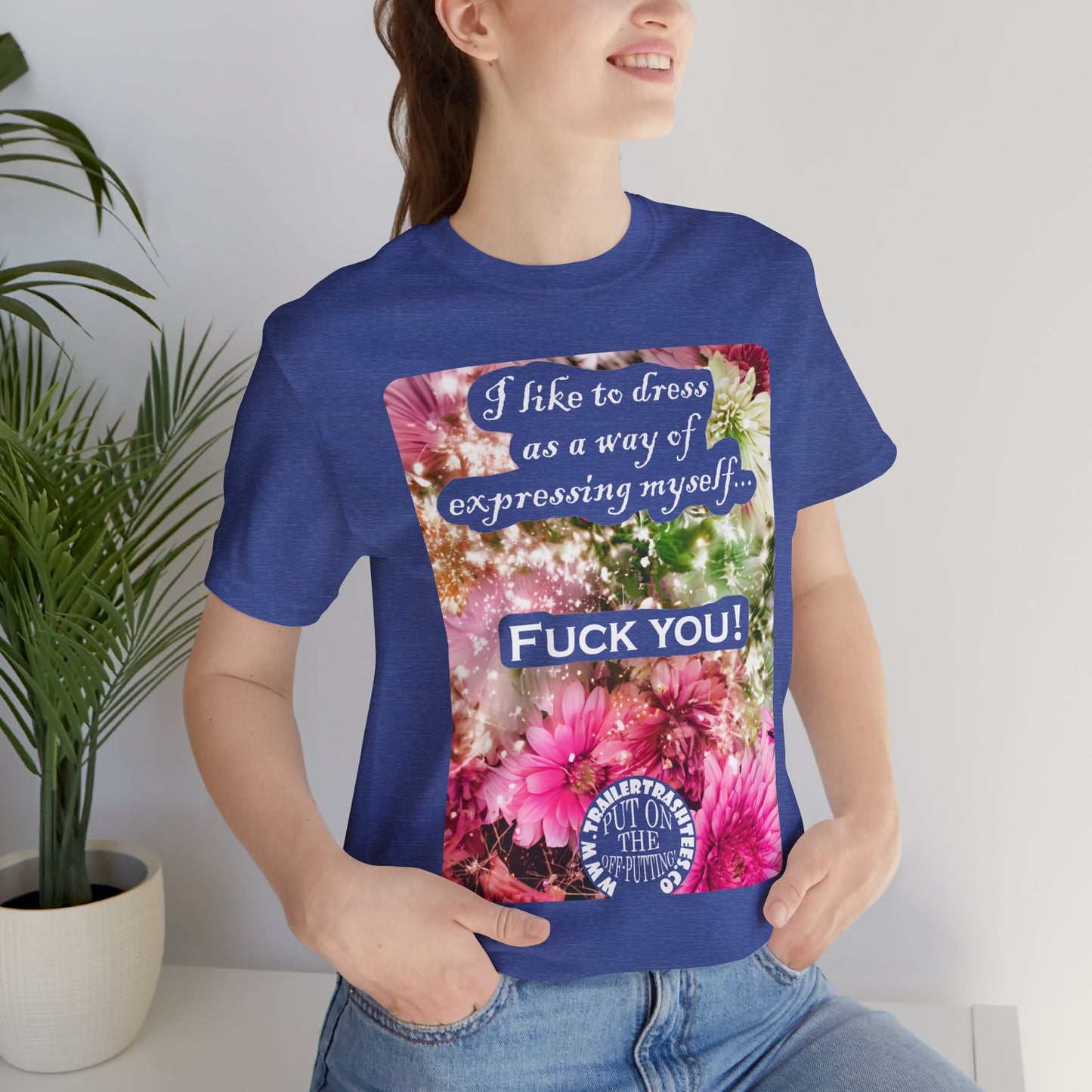 F...ing Express Yourself! Jersey Short Sleeve Tee