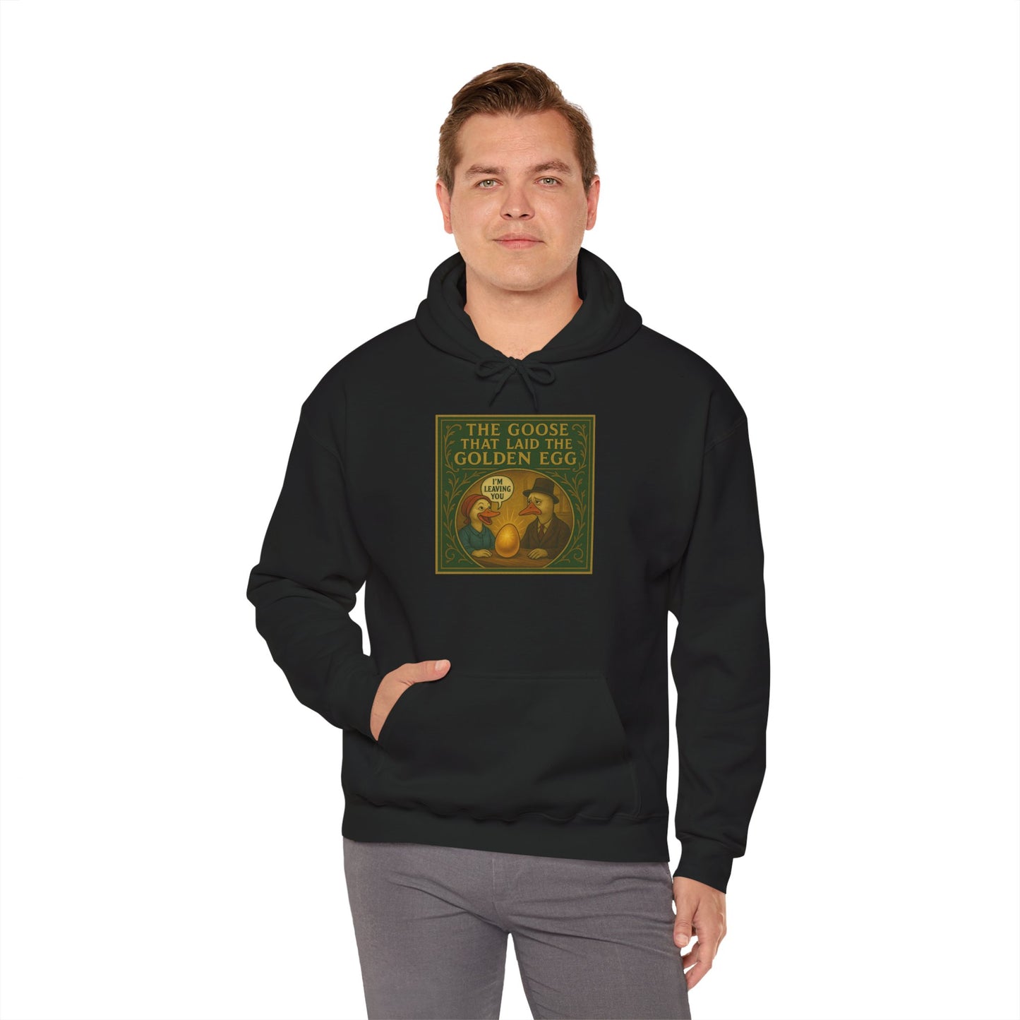 Golden Egg Goose Fun Hoodie