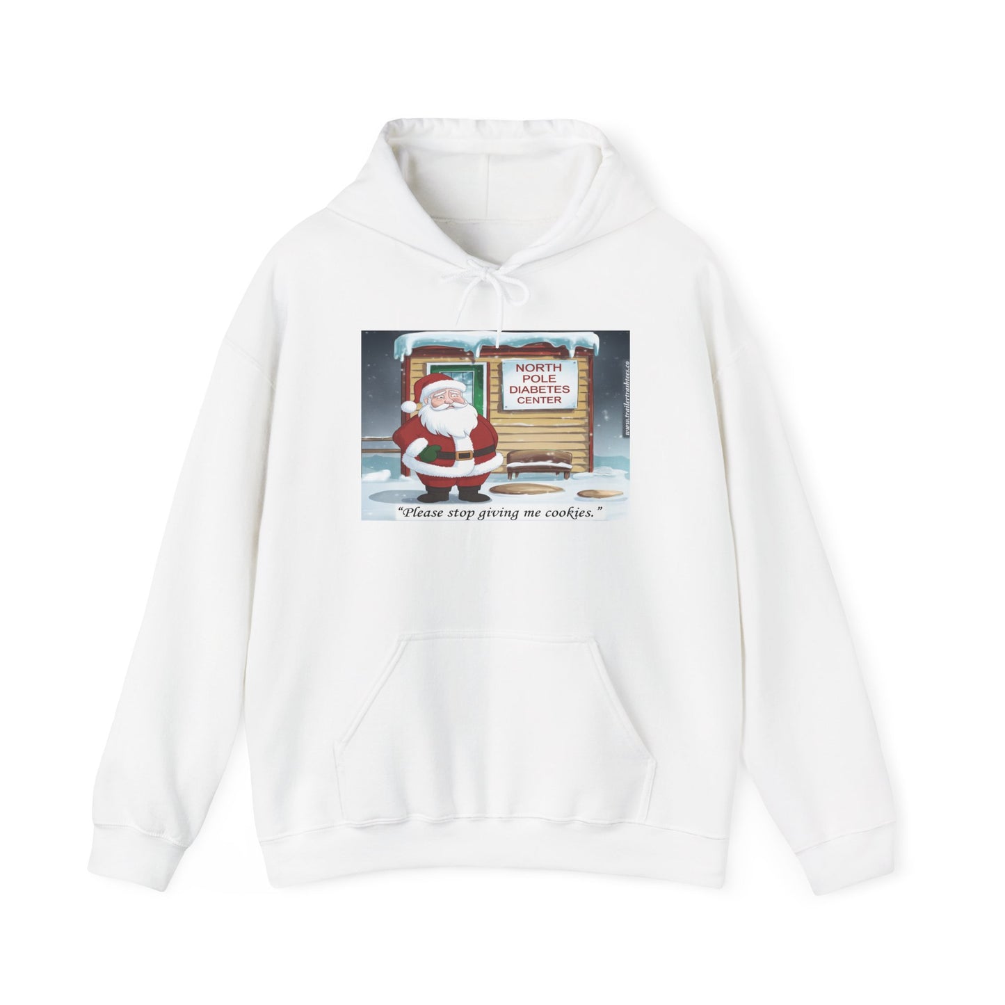 Santa's Got Diabetes Fun Hoodie