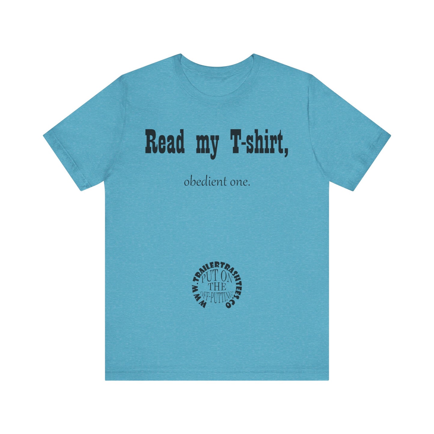 Read my T-shirt Unisex T-shirt