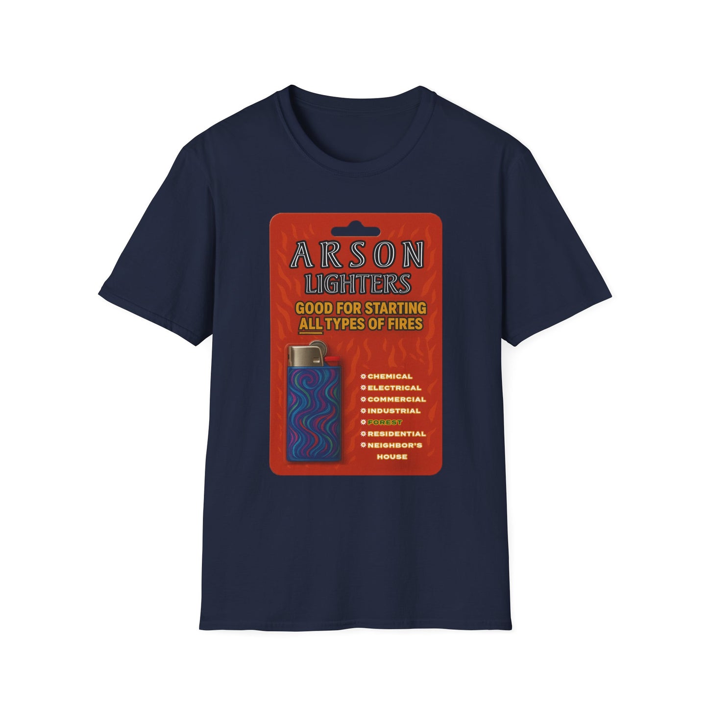 Arson Lighters Fun Tee