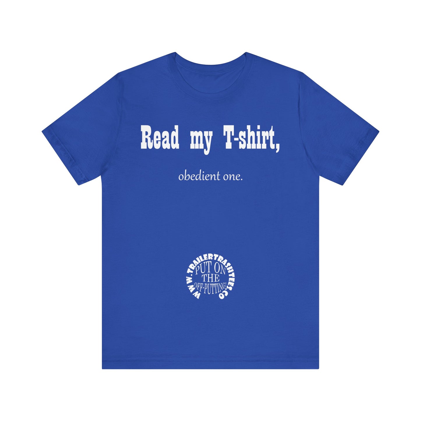 Read my T-shirt Unisex T-shirt