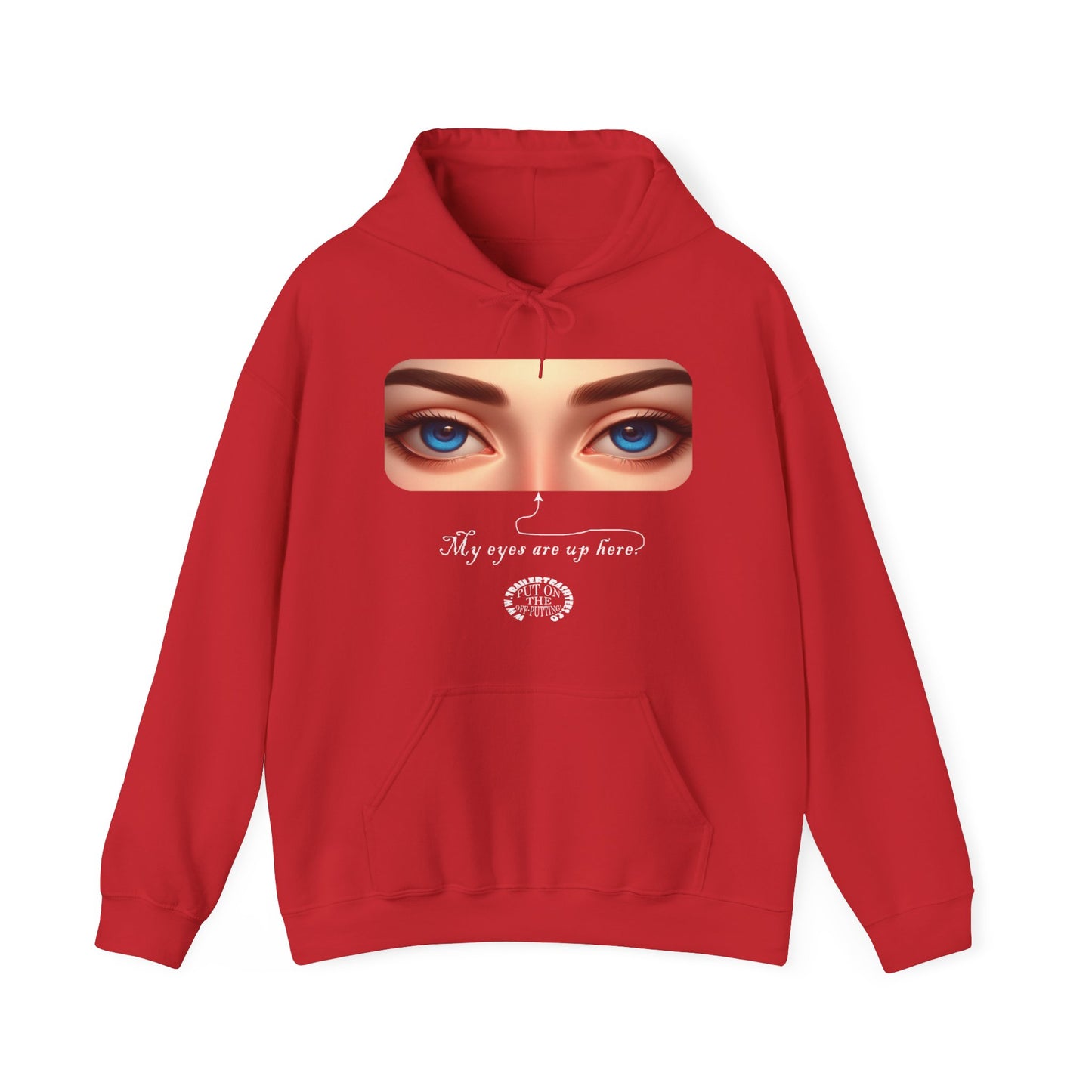 Boob Eyes Unisex Heavy Blend™ Hooded Sweatshirt