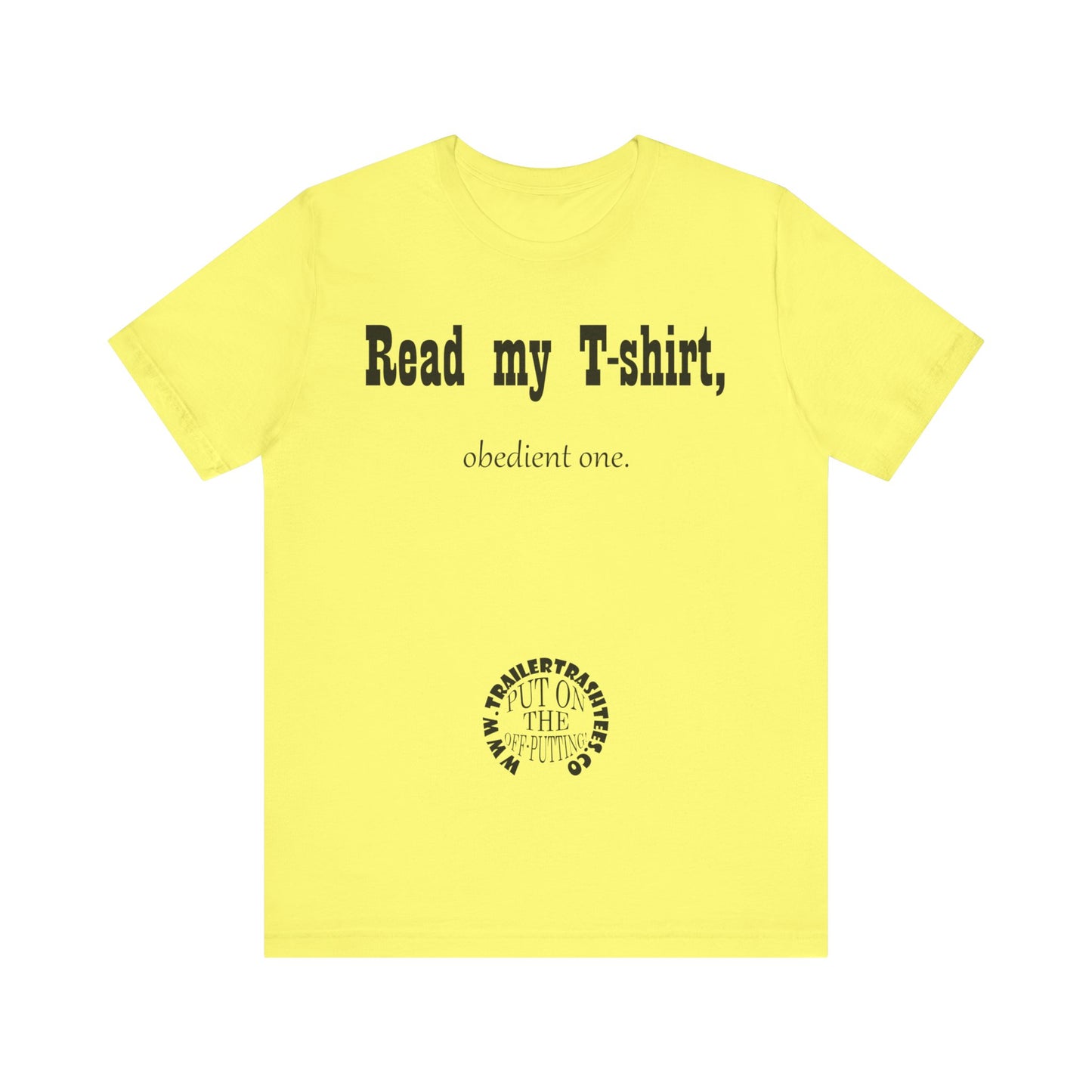 Read my T-shirt Unisex T-shirt