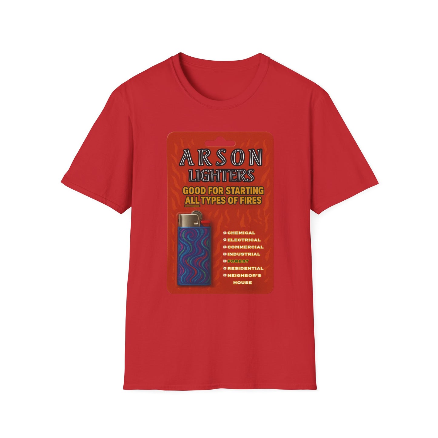 Arson Lighters Fun Tee