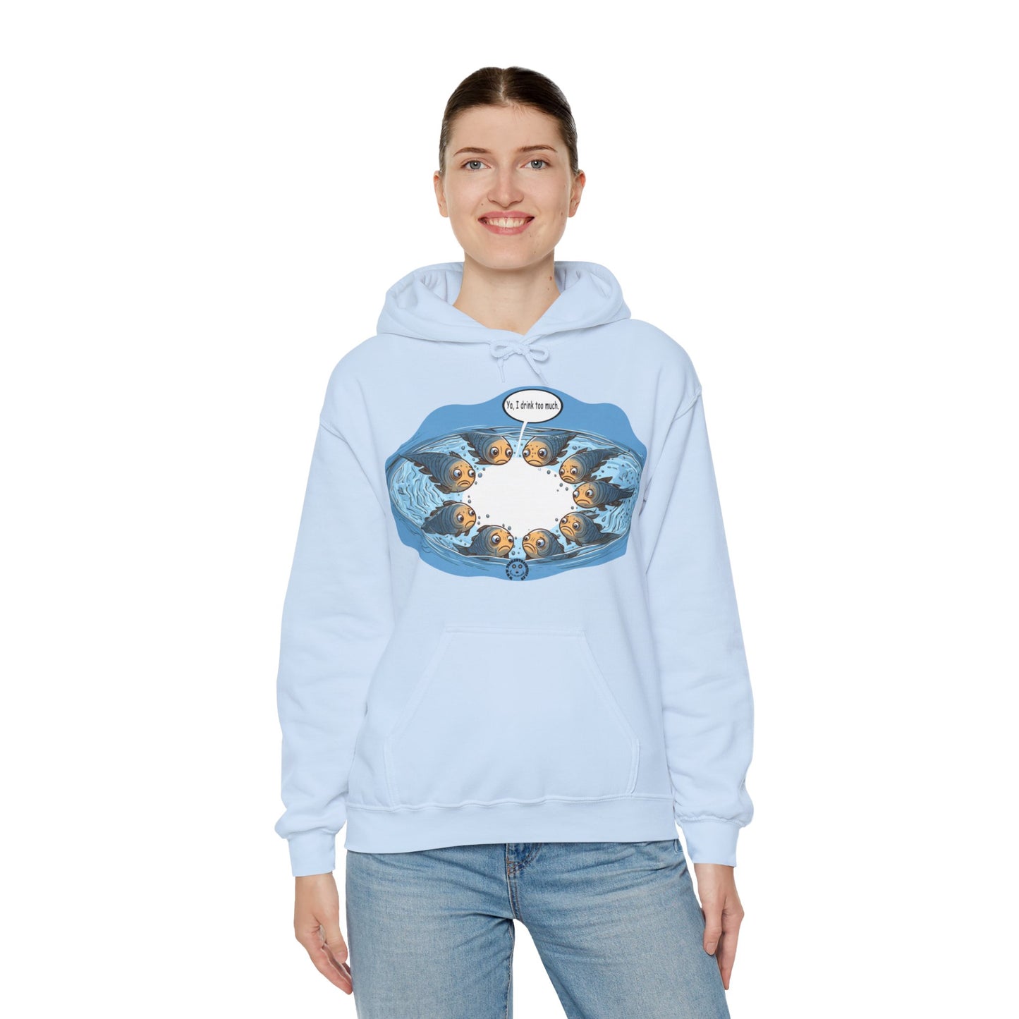 Alcoholics Aquatics Unisex Heavy Blend™ Hooded Sweatshirt