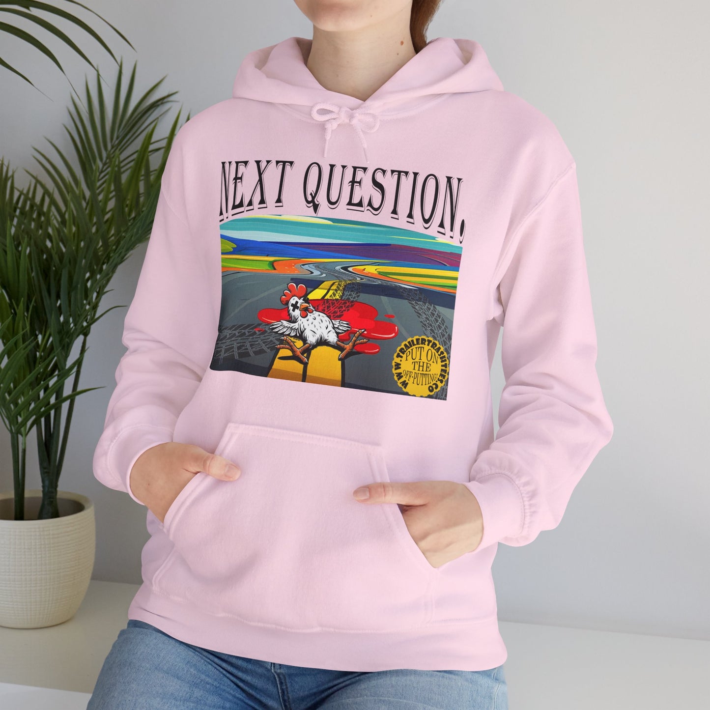 Next Question Unisex Heavy Blend™ Hooded Sweatshirt