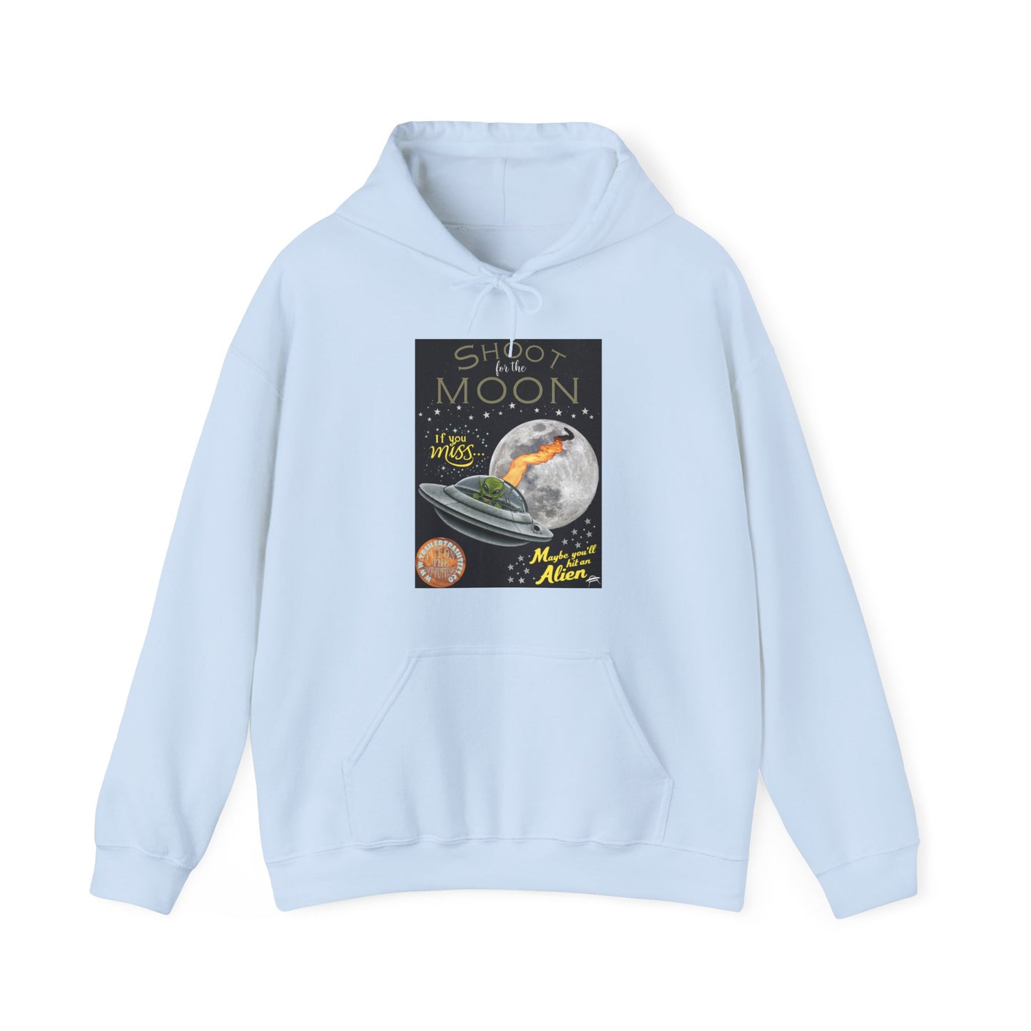 Shoot an Extraterrestrial Unisex Heavy Blend™ Hooded Sweatshirt